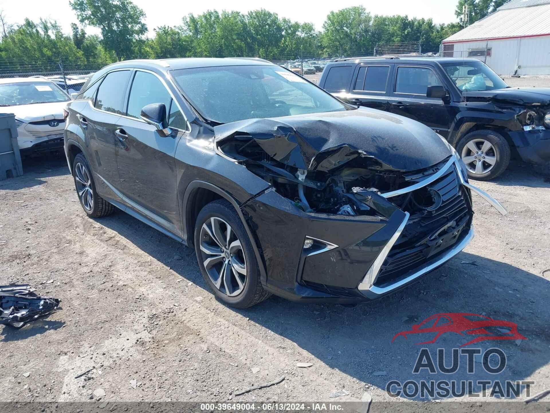 LEXUS RX 350 2019 - 2T2BZMCA6KC168255