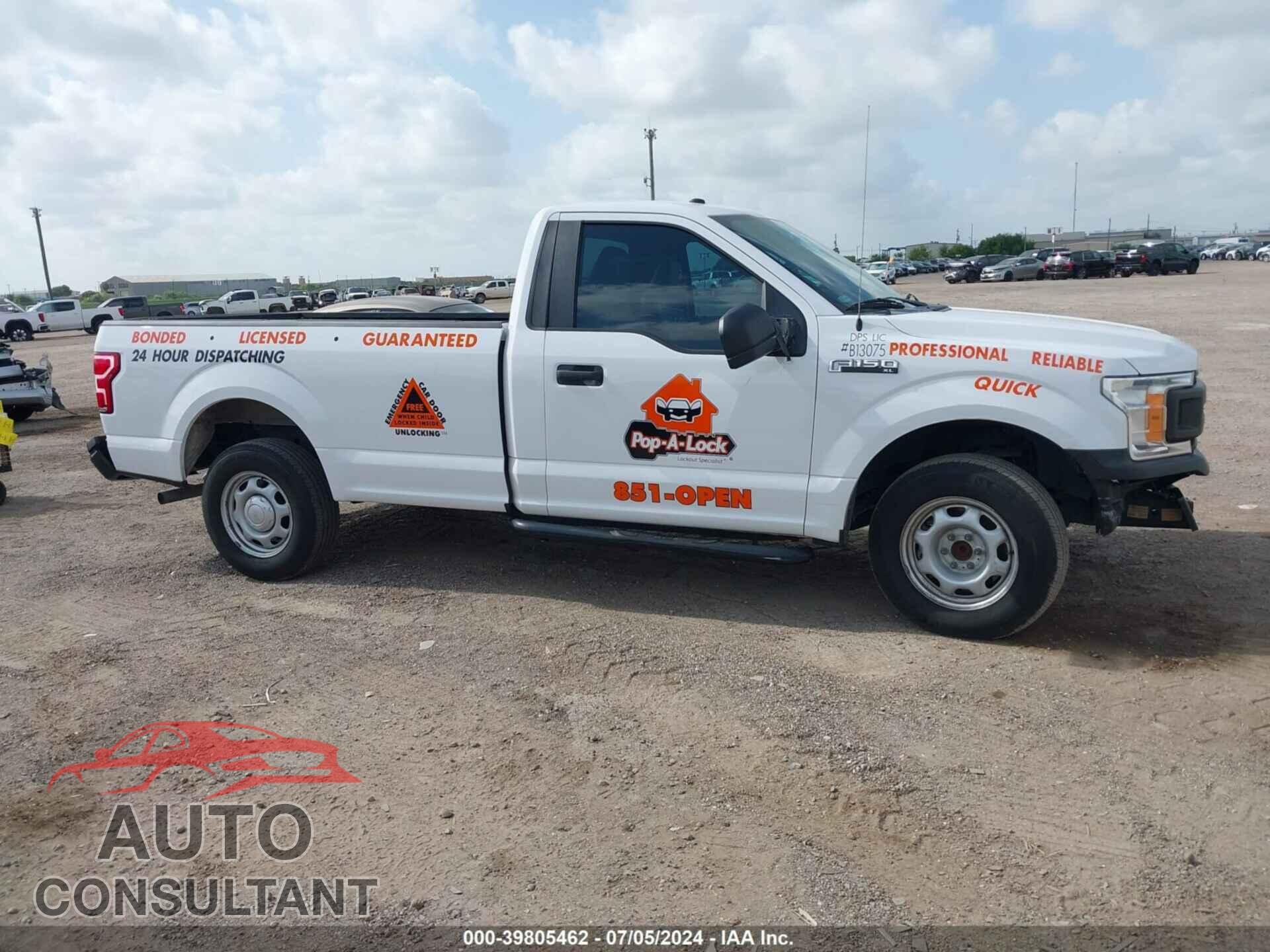 FORD F-150 2018 - 1FTMF1CBXJKD88606
