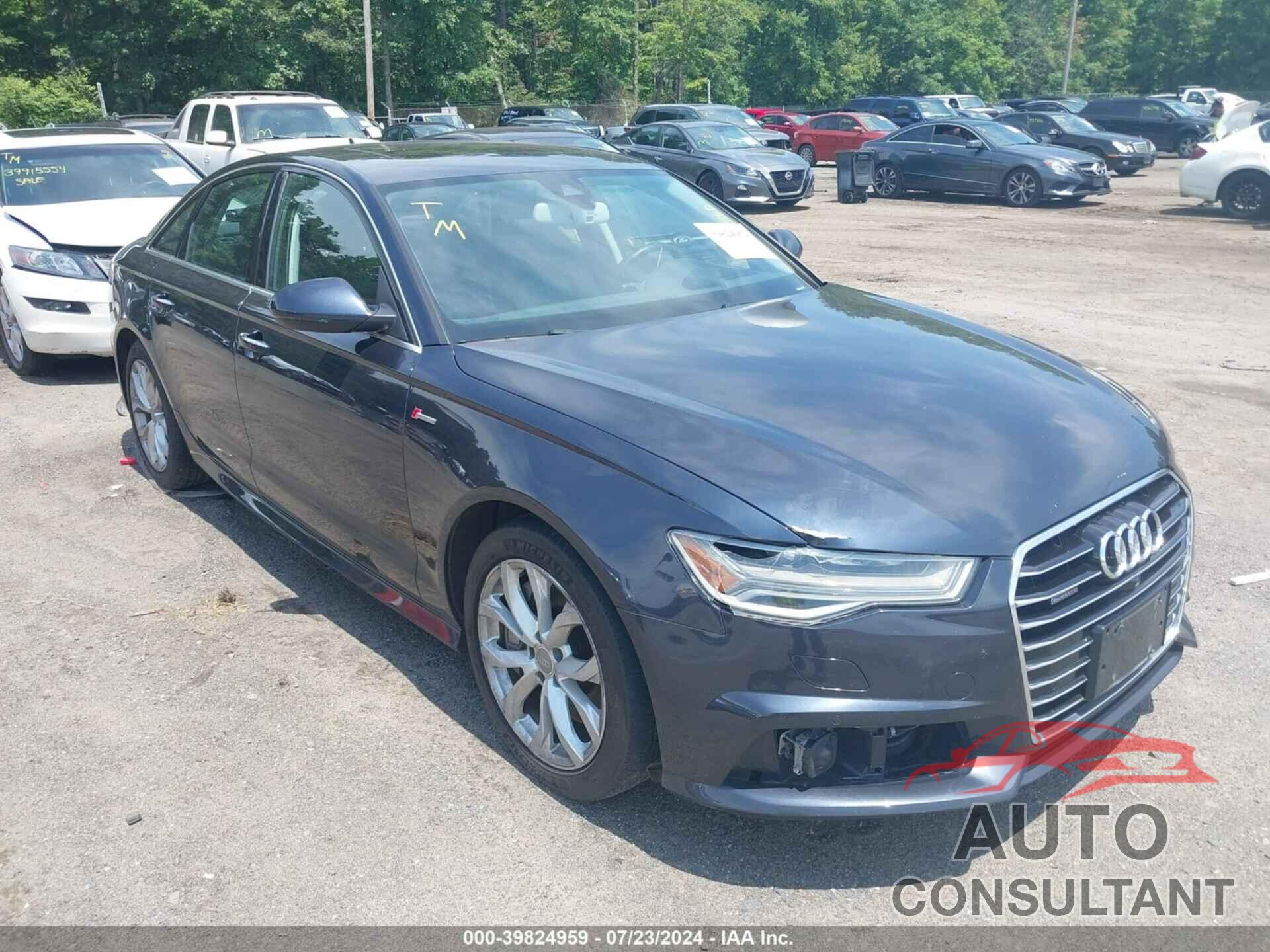 AUDI A6 2017 - WAUH2AFC5HN008515