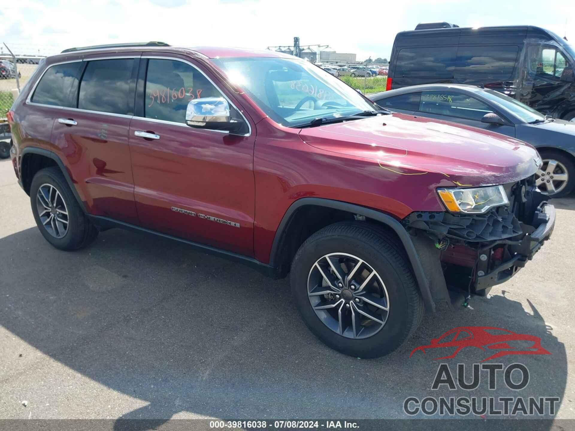 JEEP GRAND CHEROKEE 2019 - 1C4RJFBG7KC855653