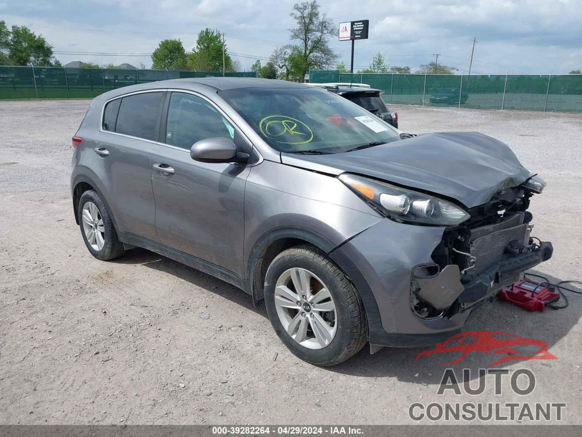 KIA SPORTAGE 2017 - KNDPM3AC9H7175041