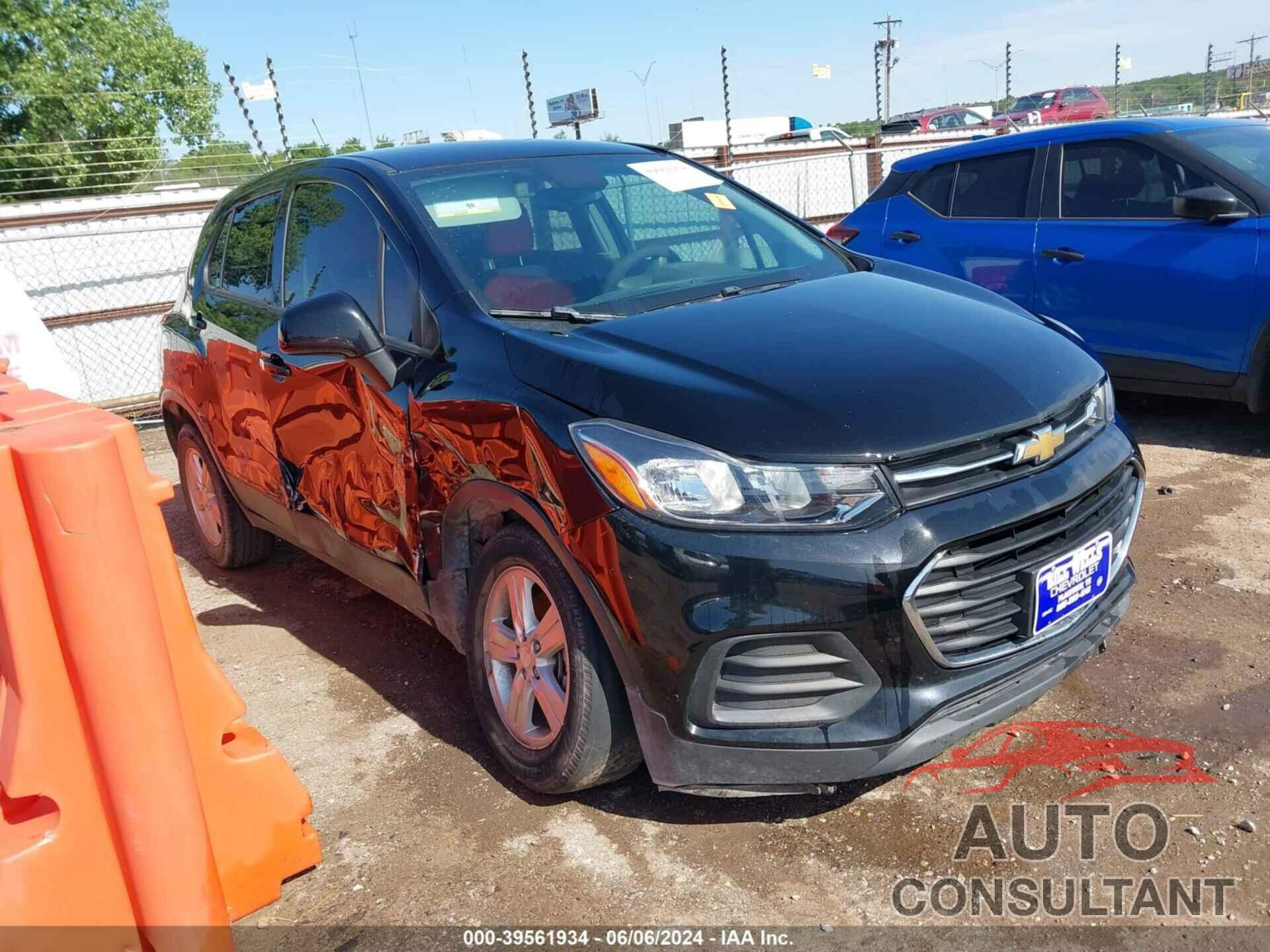 CHEVROLET TRAX 2019 - 3GNCJKSB7KL350842