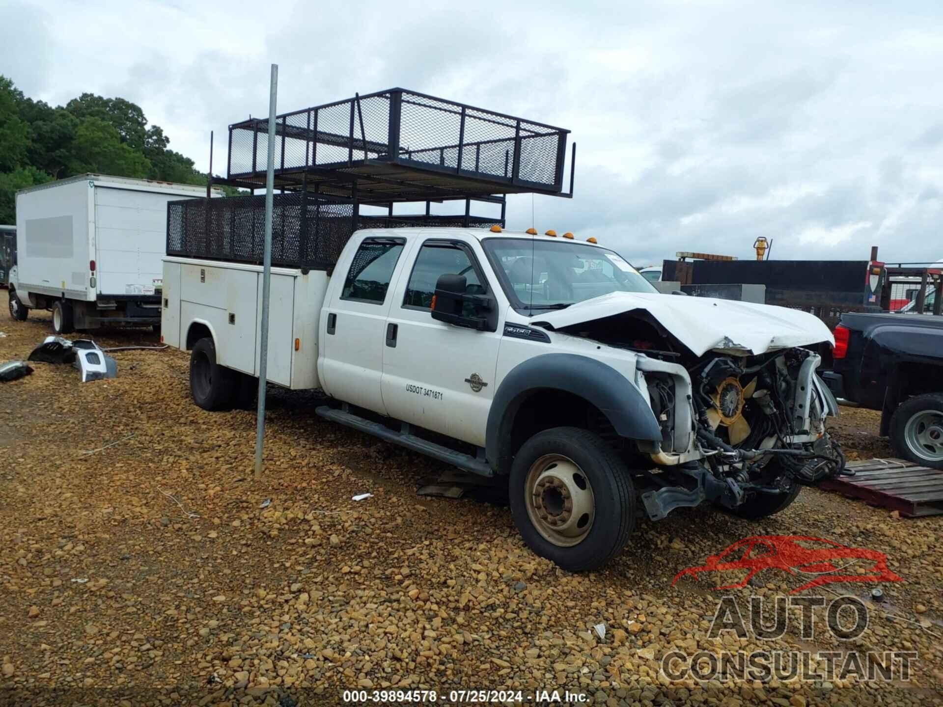 FORD F-450 CHASSIS 2016 - 1FD0W4GT5GEB63273