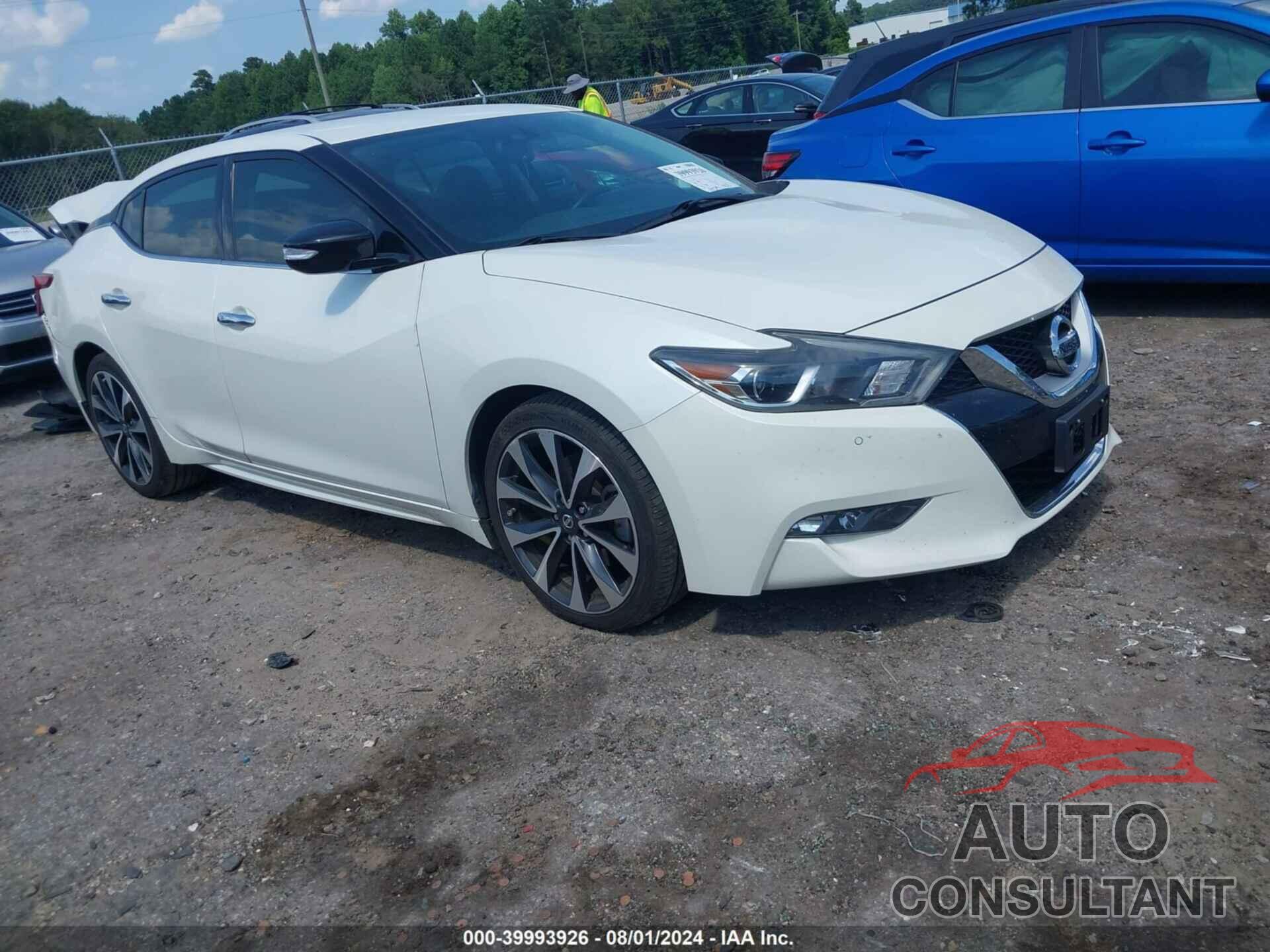 NISSAN MAXIMA 2017 - 1N4AA6AP9HC432859