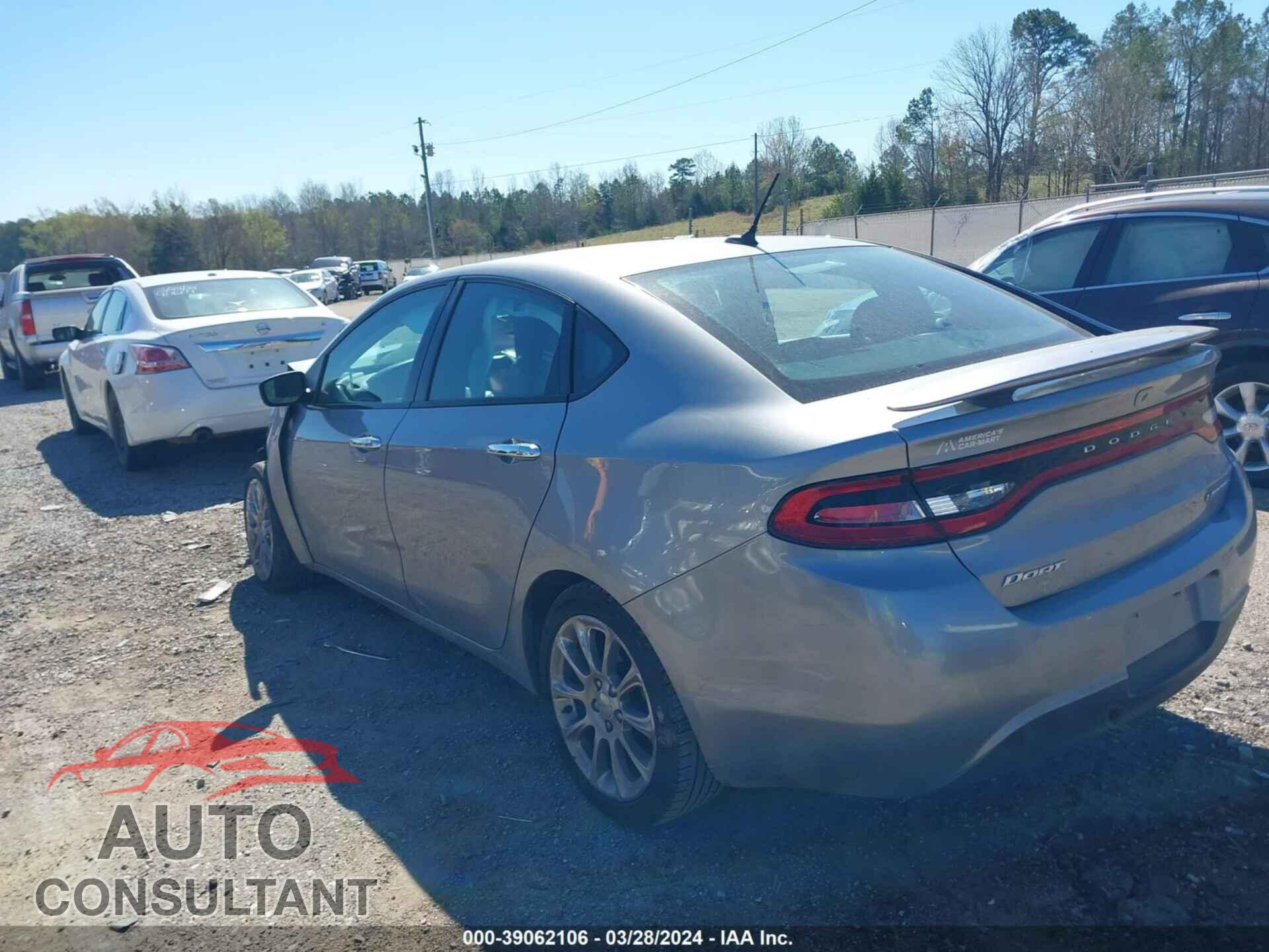 DODGE DART 2016 - 1C3CDFCB5GD517819