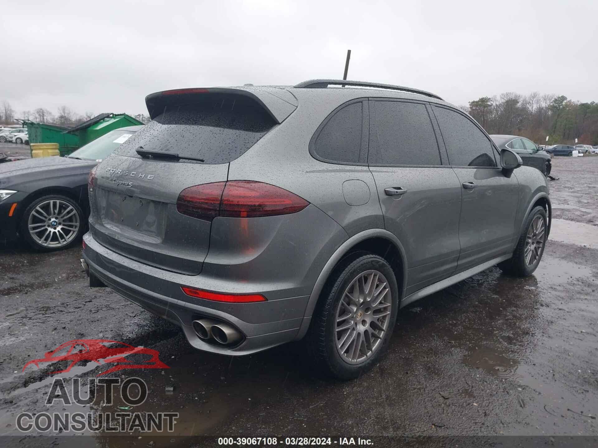 PORSCHE CAYENNE 2016 - WP1AB2A22GLA95839