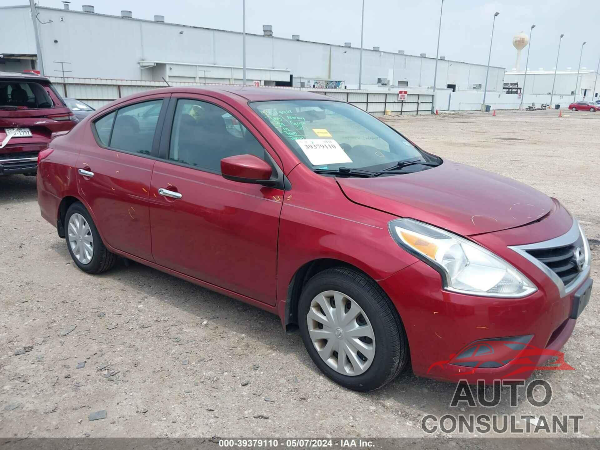 NISSAN VERSA 2016 - 3N1CN7AP9GL893305