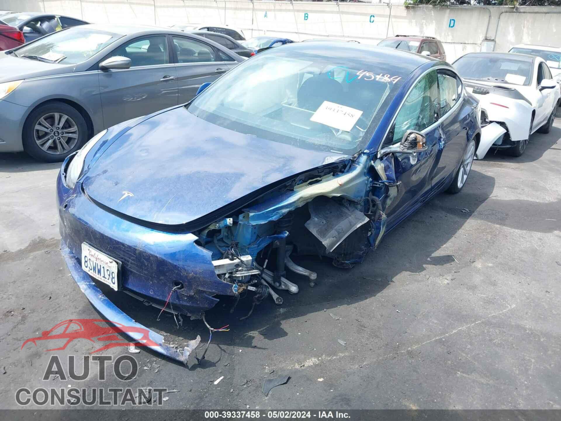 TESLA MODEL 3 2020 - 5YJ3E1EA8LF802338