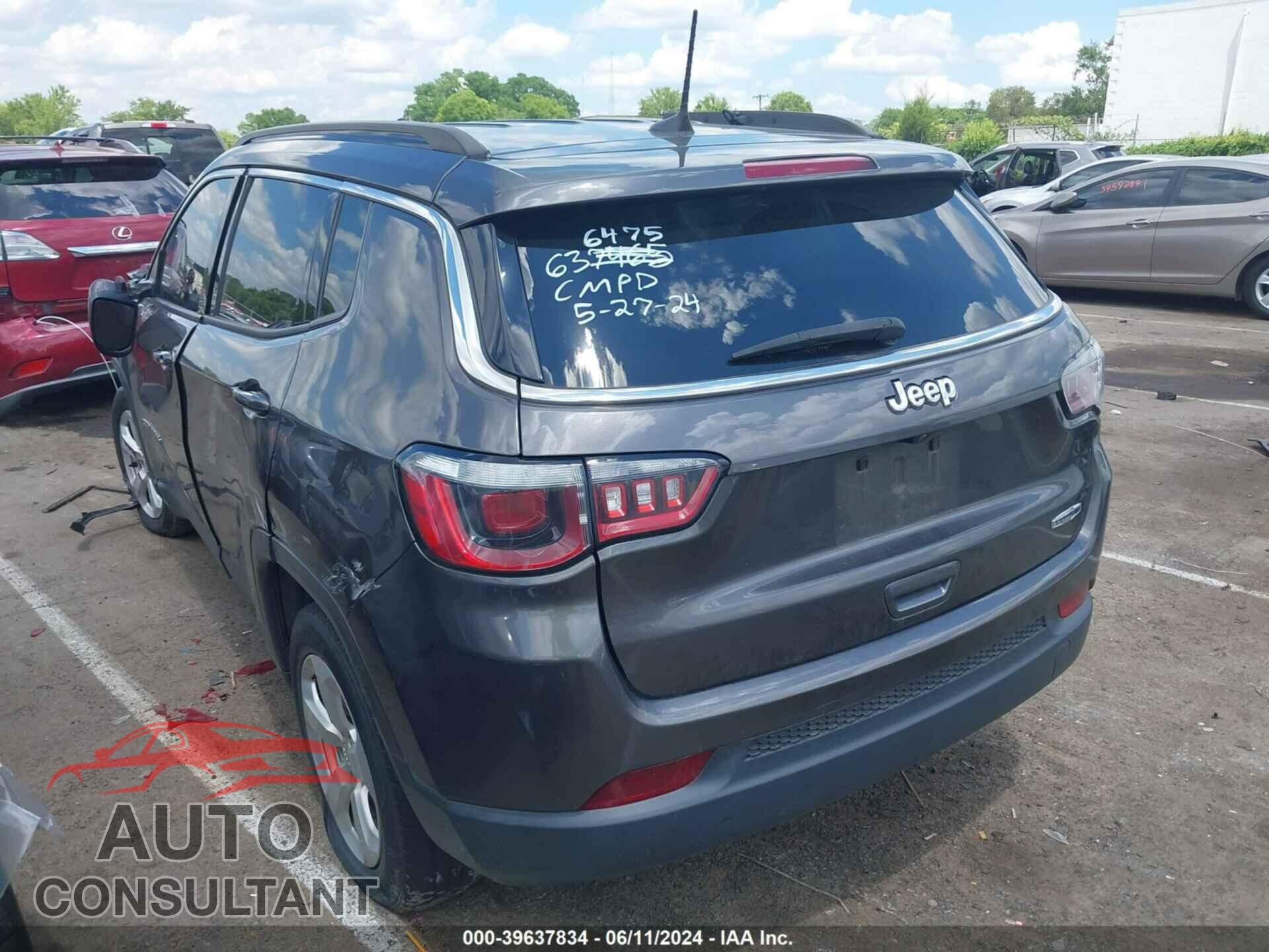 JEEP COMPASS 2019 - 3C4NJCBB2KT636475