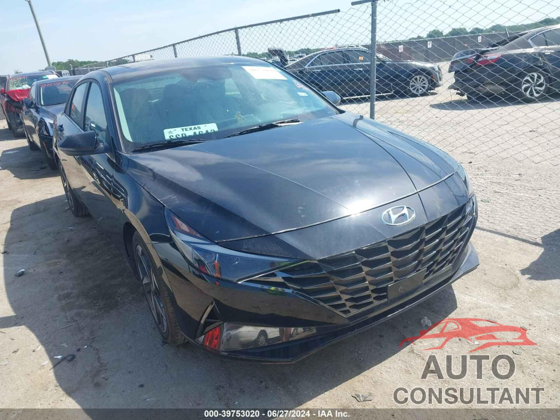 HYUNDAI ELANTRA 2021 - 5NPLP4AGXMH009566