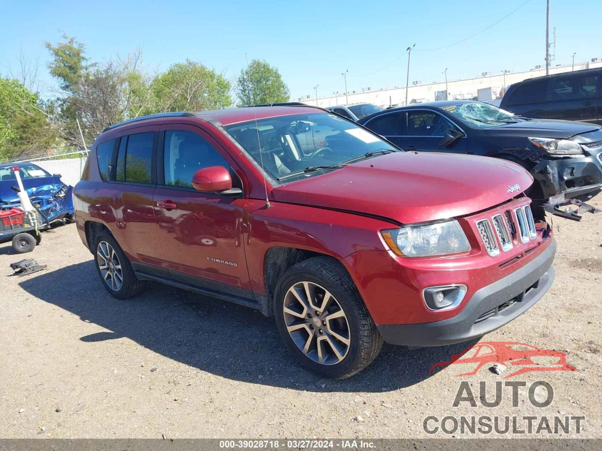 JEEP COMPASS 2017 - 1C4NJDEB0HD111978