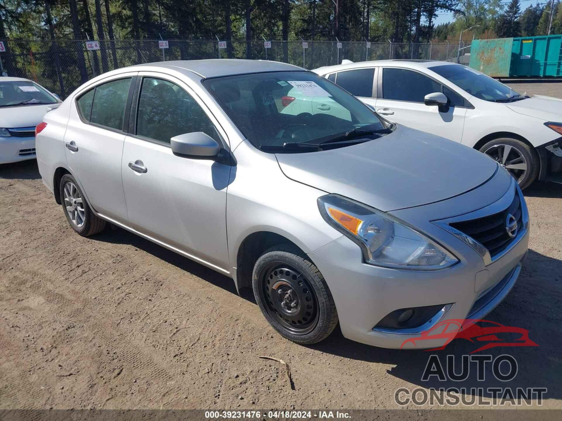 NISSAN VERSA 2018 - 3N1CN7AP6JL803096