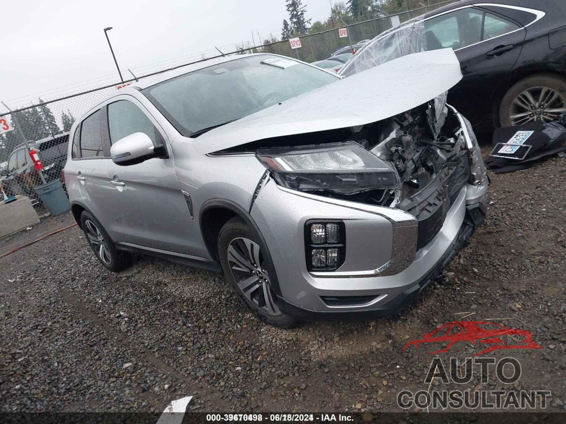 MITSUBISHI OUTLANDER SPORT 2021 - JA4ARUAU7MU022881