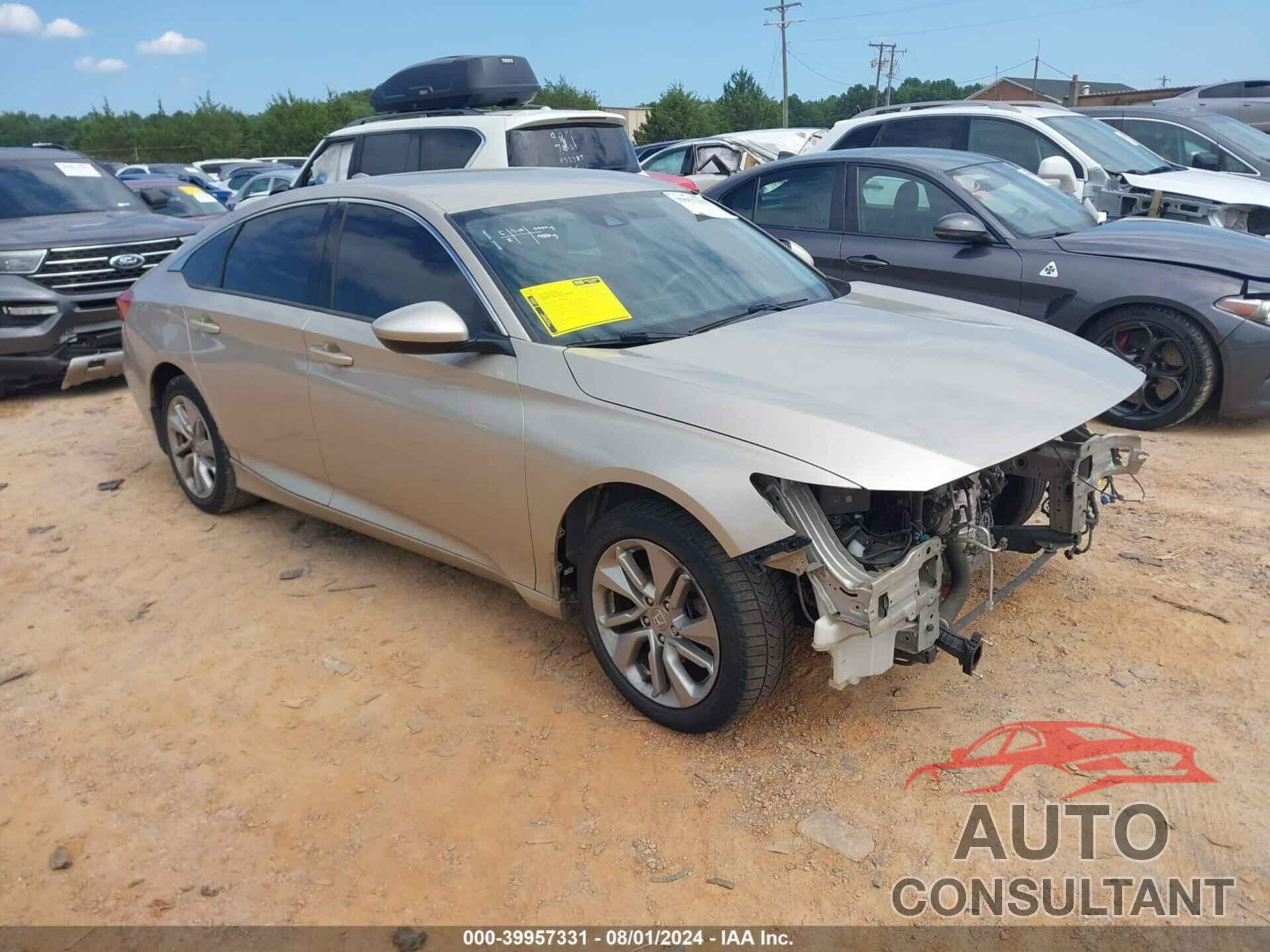 HONDA ACCORD 2018 - 1HGCV1F12JA162410