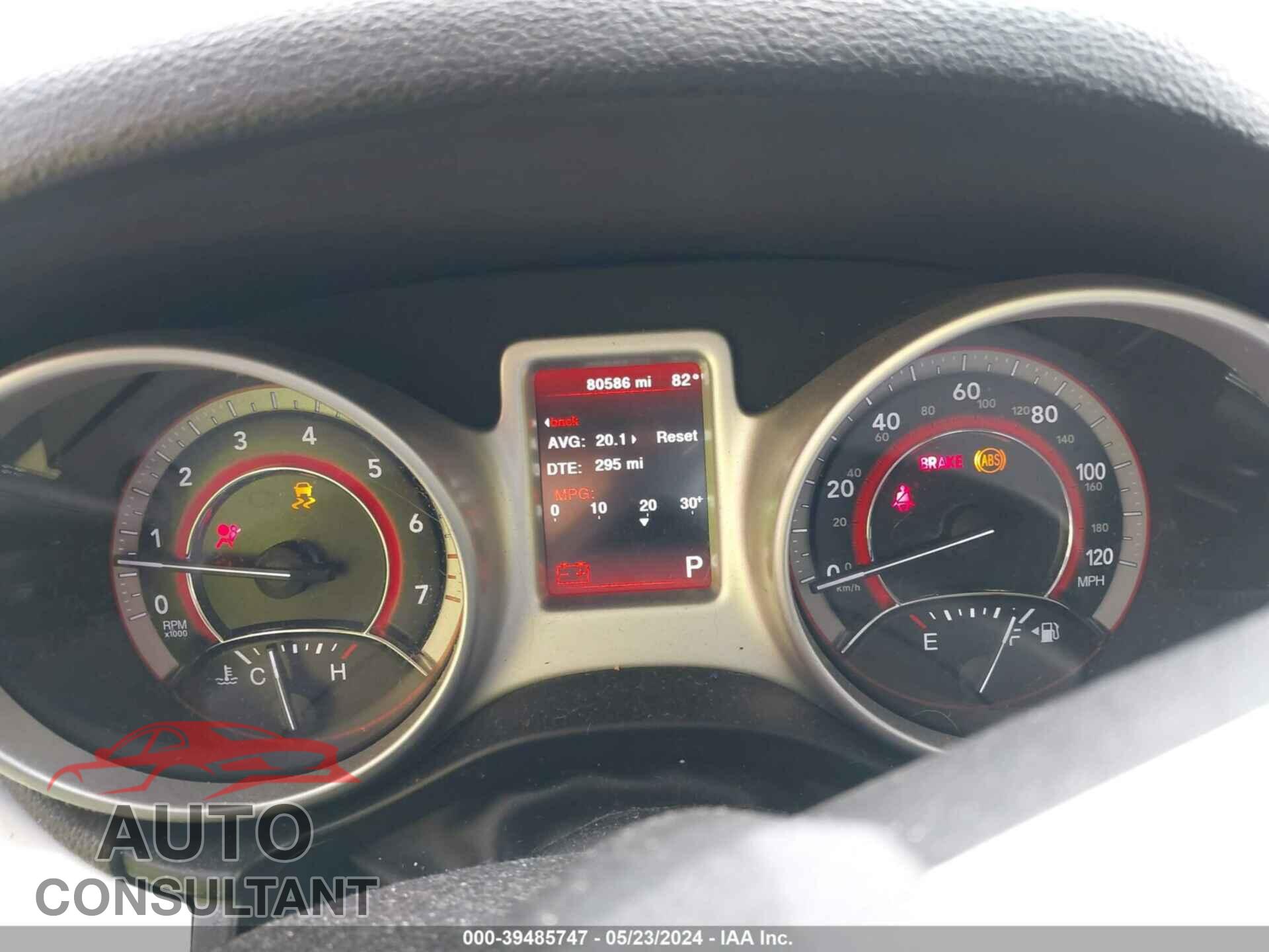 DODGE JOURNEY 2017 - 3C4PDCBG2HT519533