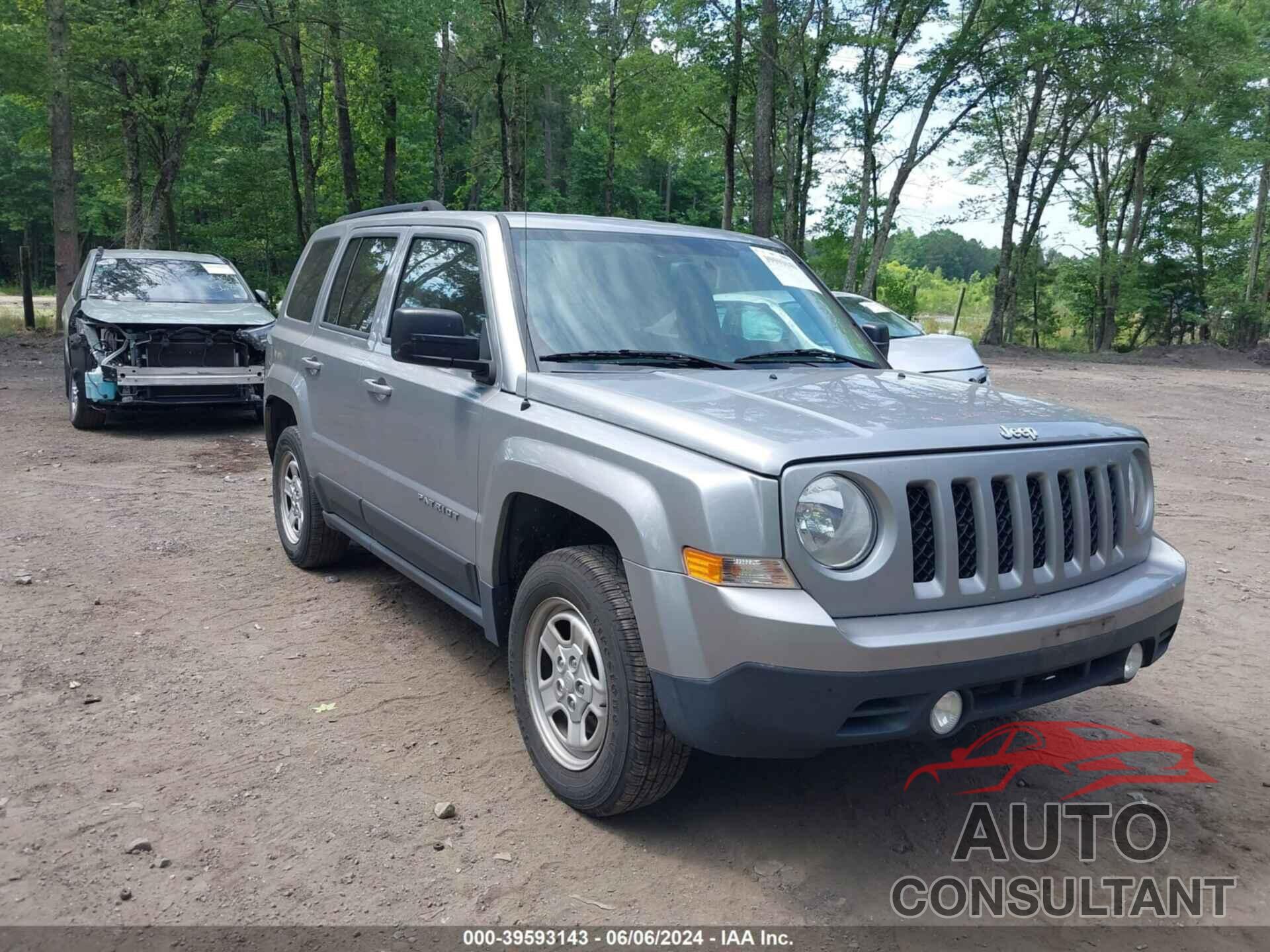 JEEP PATRIOT 2016 - 1C4NJPBA0GD722556