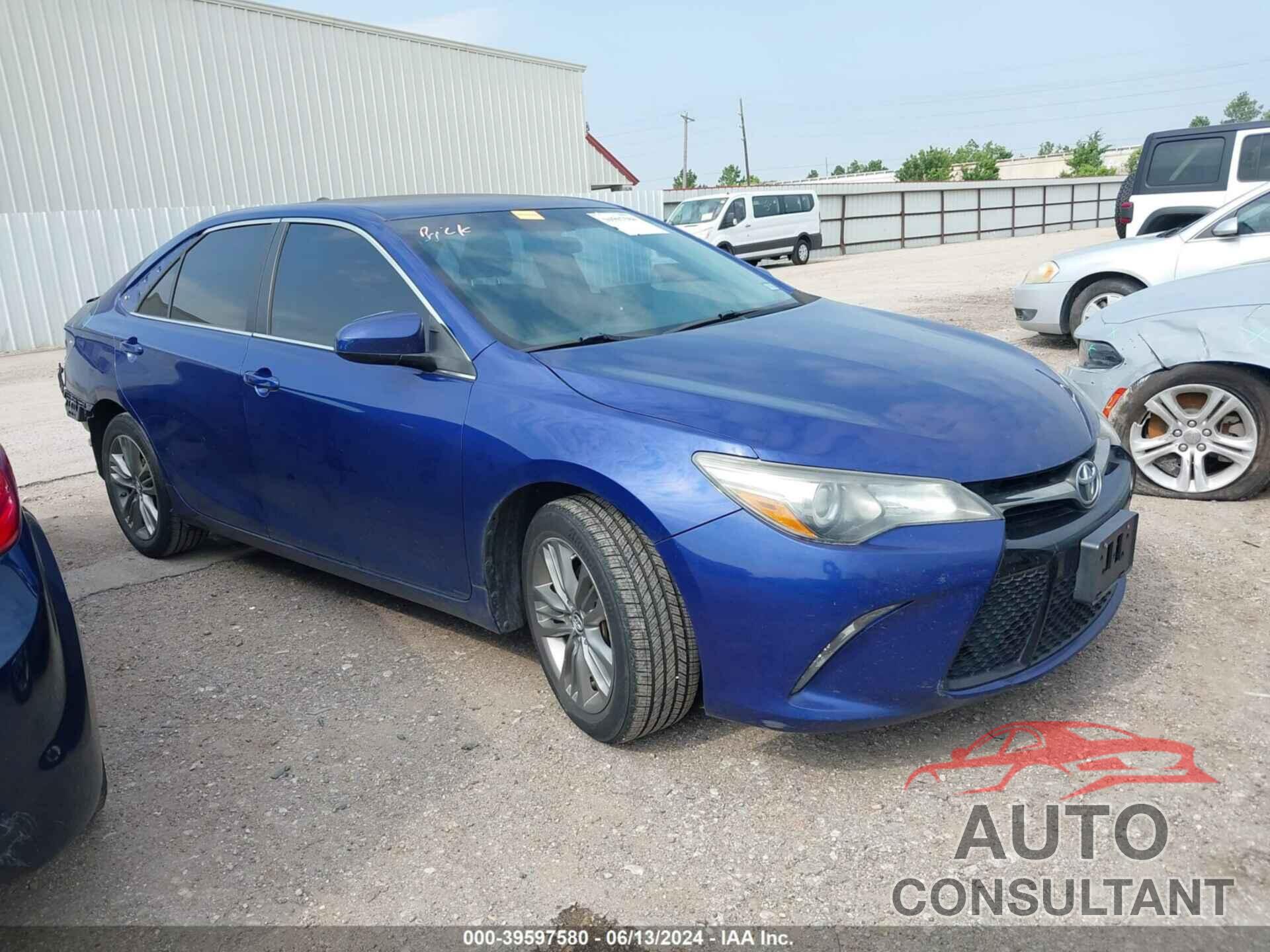 TOYOTA CAMRY 2016 - 4T1BF1FK9GU513851