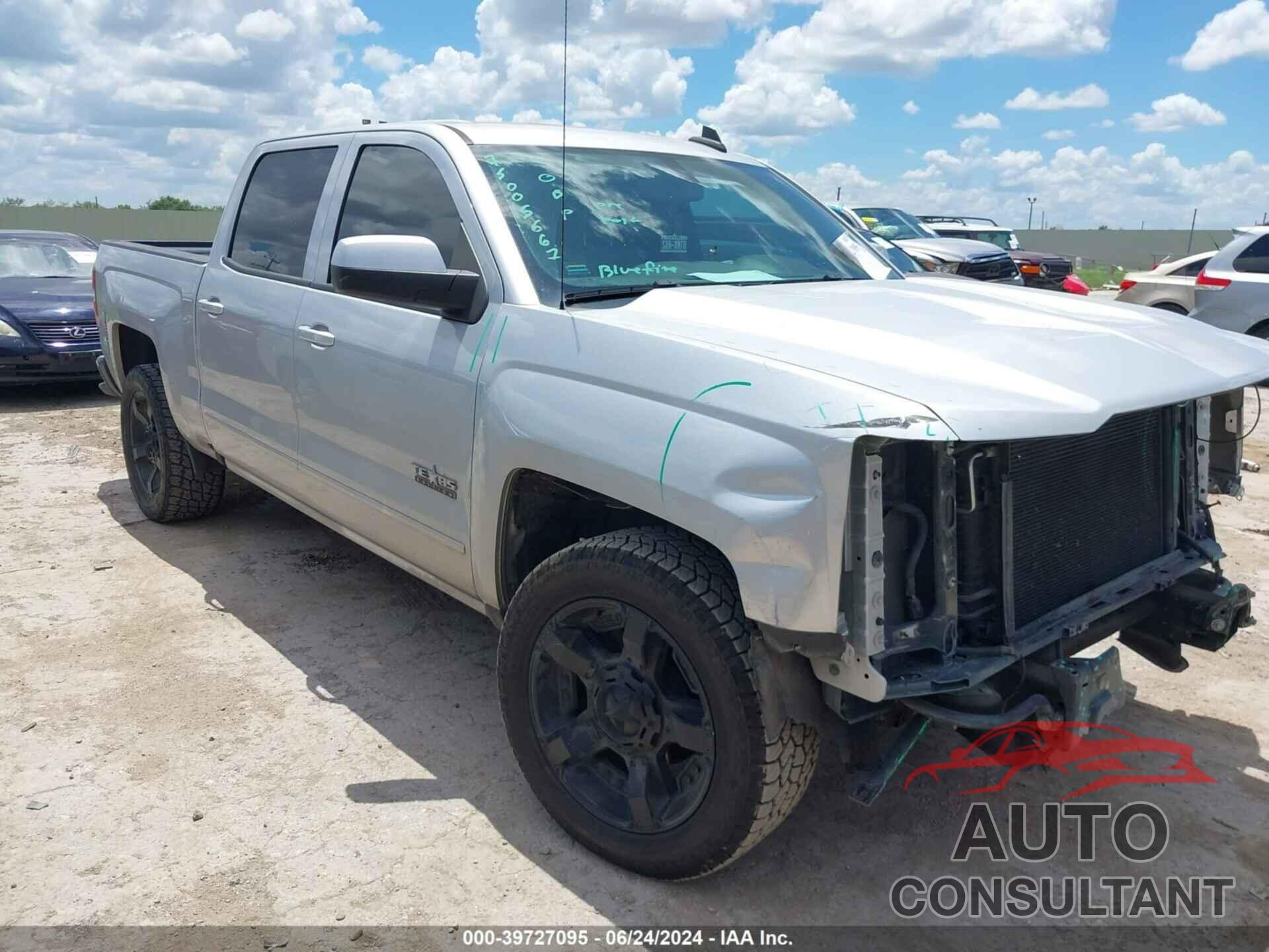 CHEVROLET SILVERADO 1500 2016 - 3GCPCREC0GG348738
