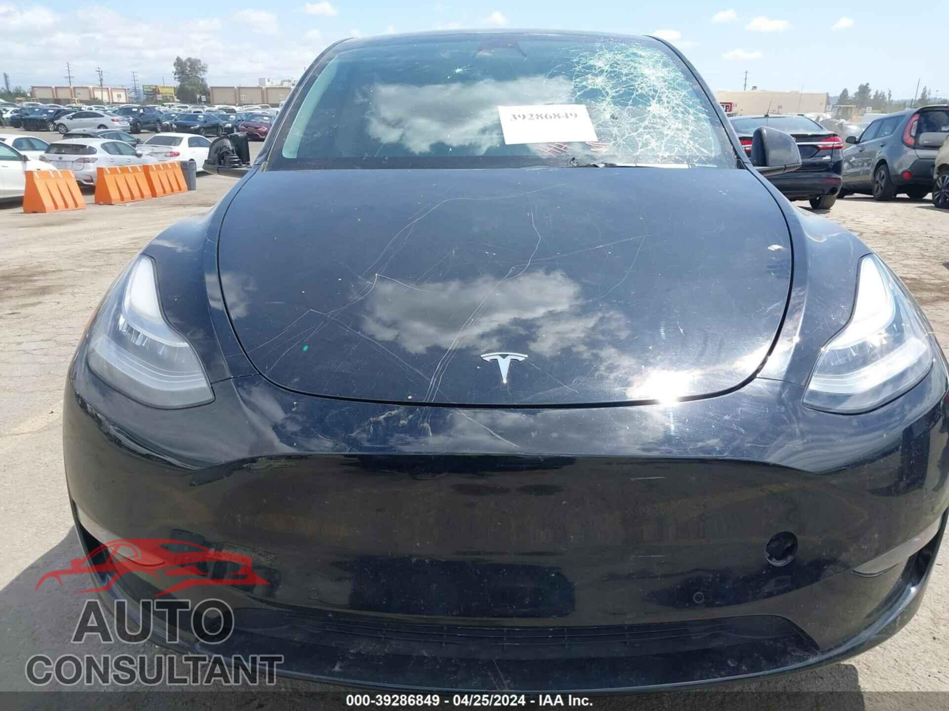 TESLA MODEL Y 2022 - 7SAYGDEF2NF551089
