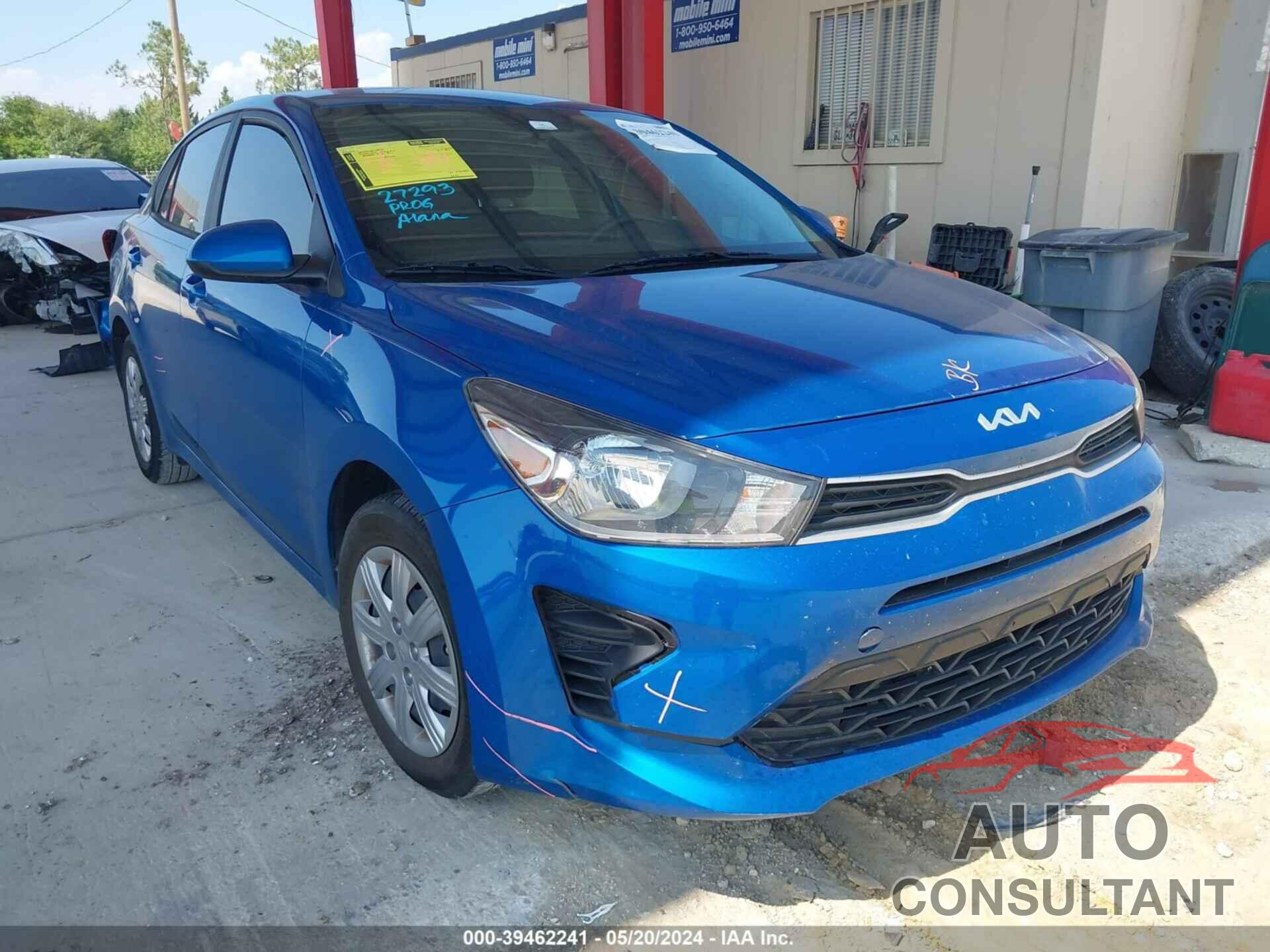 KIA RIO 2022 - 3KPA24AD8NE468533