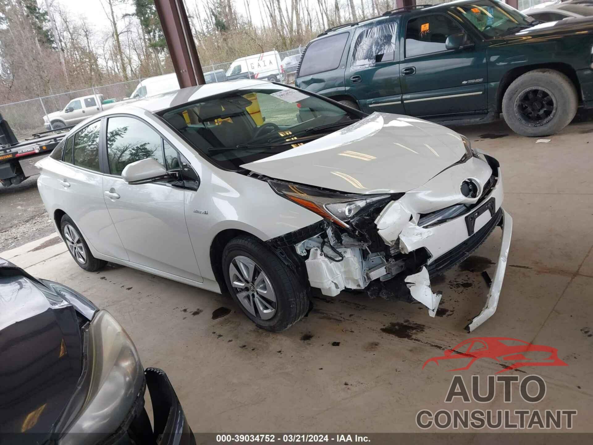 TOYOTA PRIUS 2018 - JTDKBRFU5J3059157