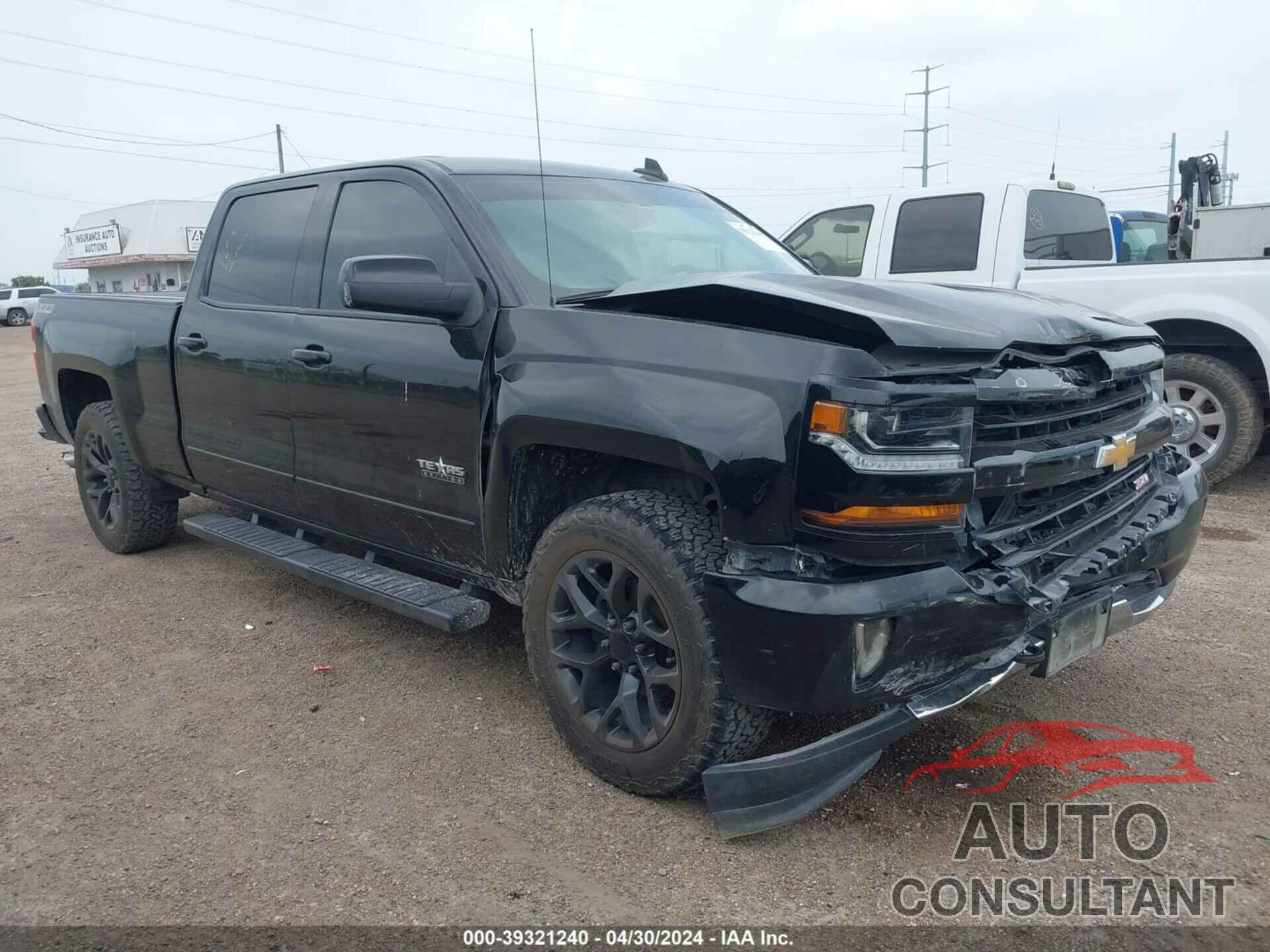 CHEVROLET SILVERADO 1500 2017 - 3GCUKREC4HG419172