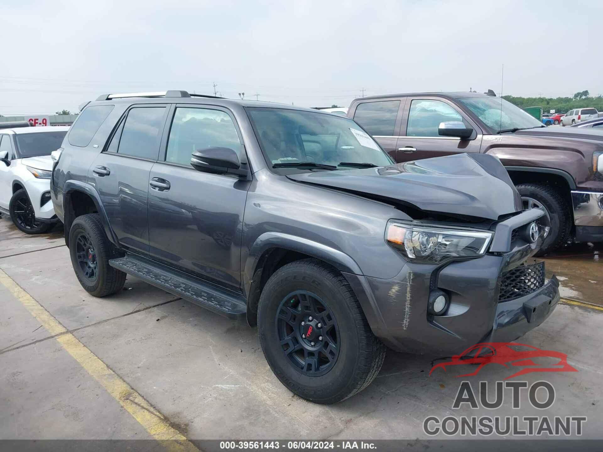 TOYOTA 4RUNNER 2019 - JTEBU5JR6K5634888