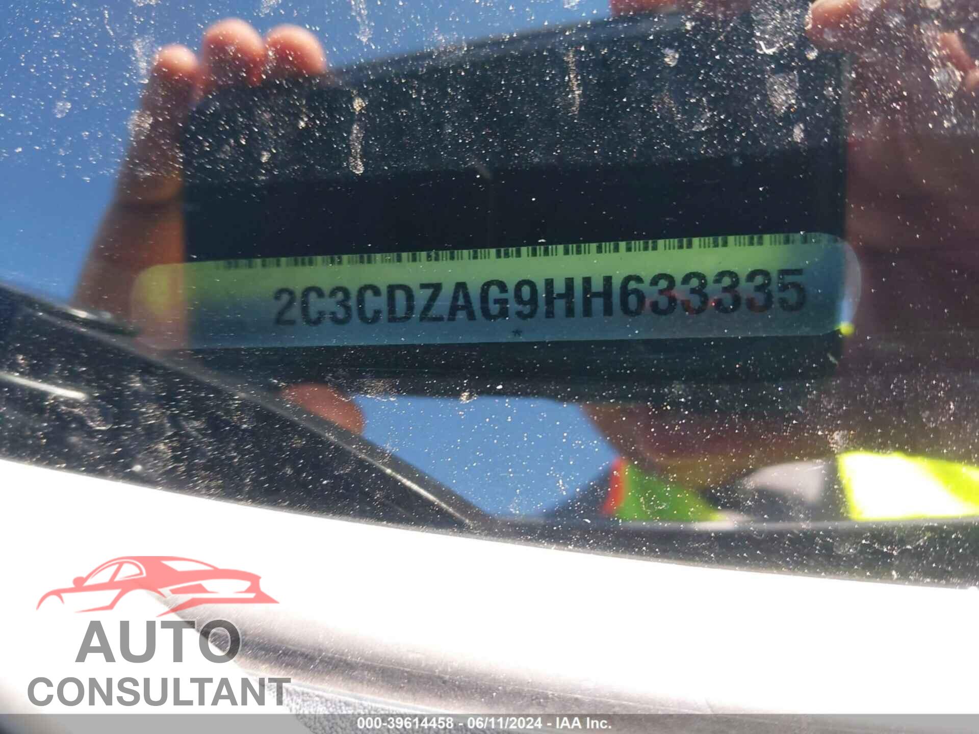 DODGE CHALLENGER 2017 - 2C3CDZAG9HH633335