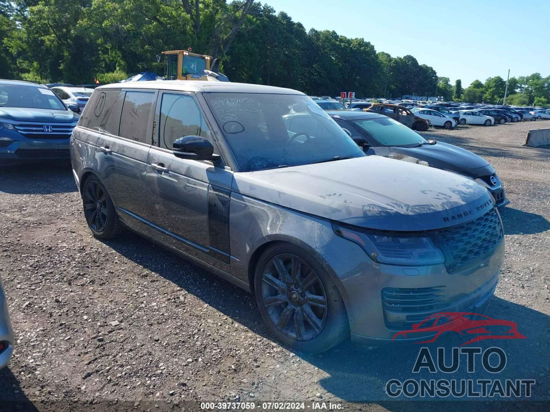 LAND ROVER RANGE ROVER 2018 - SALGS2RE4JA398336