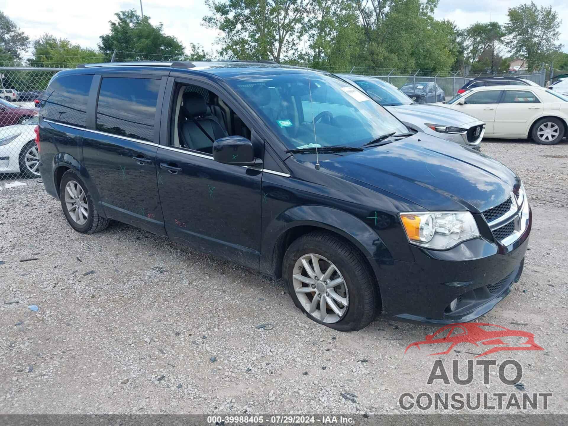 DODGE GRAND CARAVAN 2018 - 2C4RDGCG0JR325090