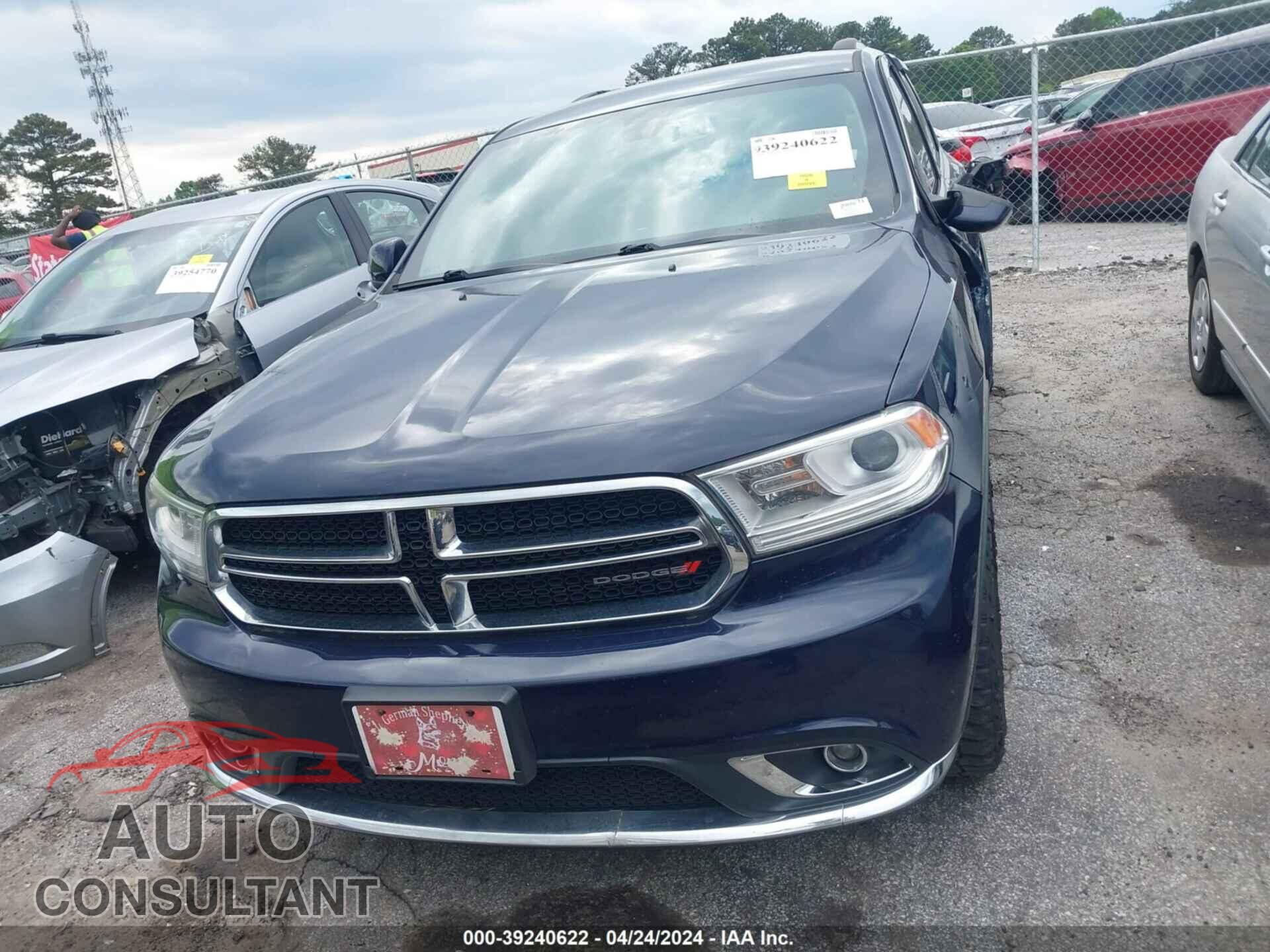 DODGE DURANGO 2015 - 1C4RDHAG4FC145443