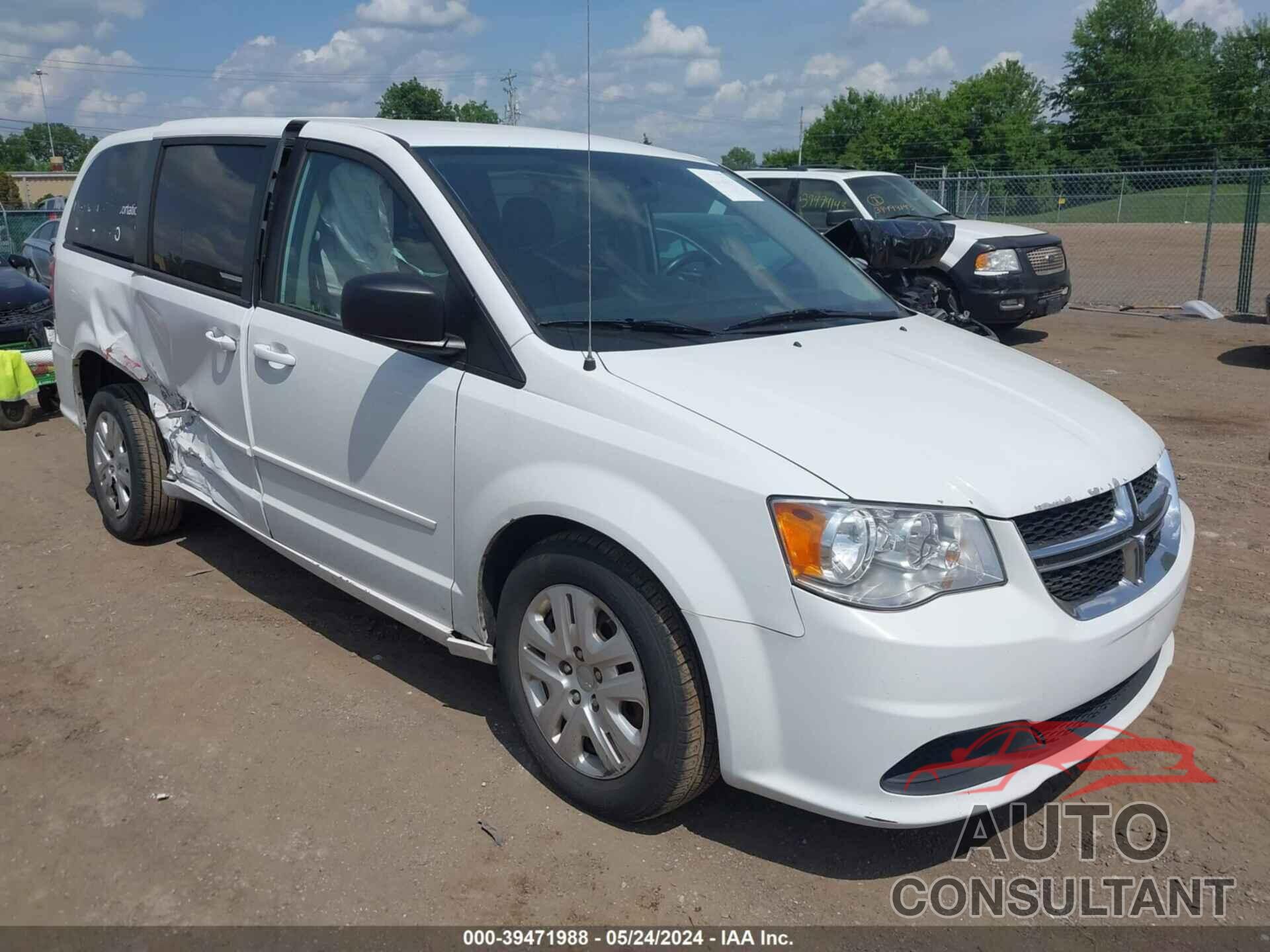 DODGE GRAND CARAVAN 2017 - 2C4RDGBG5HR856149