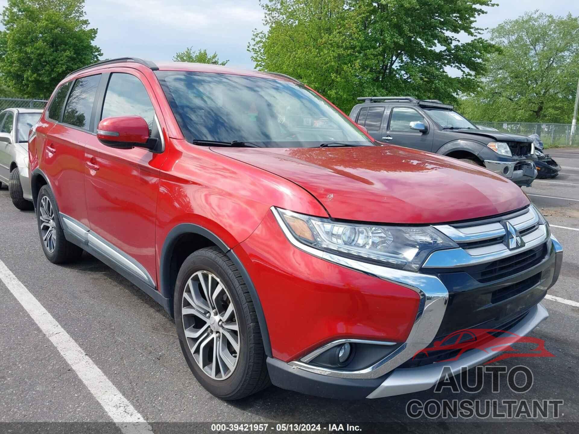 MITSUBISHI OUTLANDER 2016 - JA4AZ3A38GZ023692