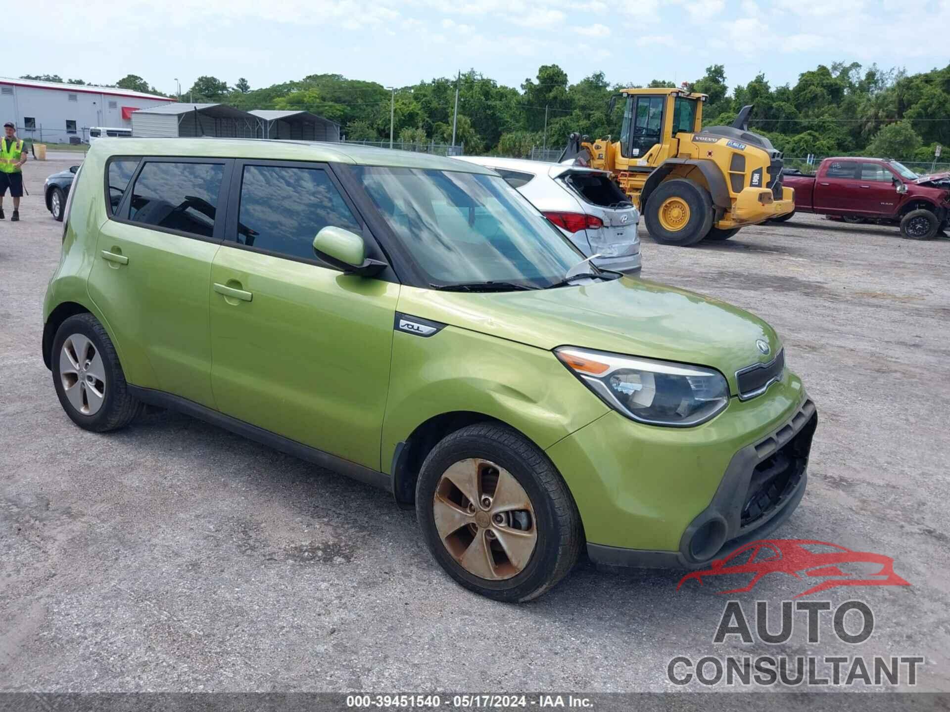 KIA SOUL 2016 - KNDJN2A28G7832527