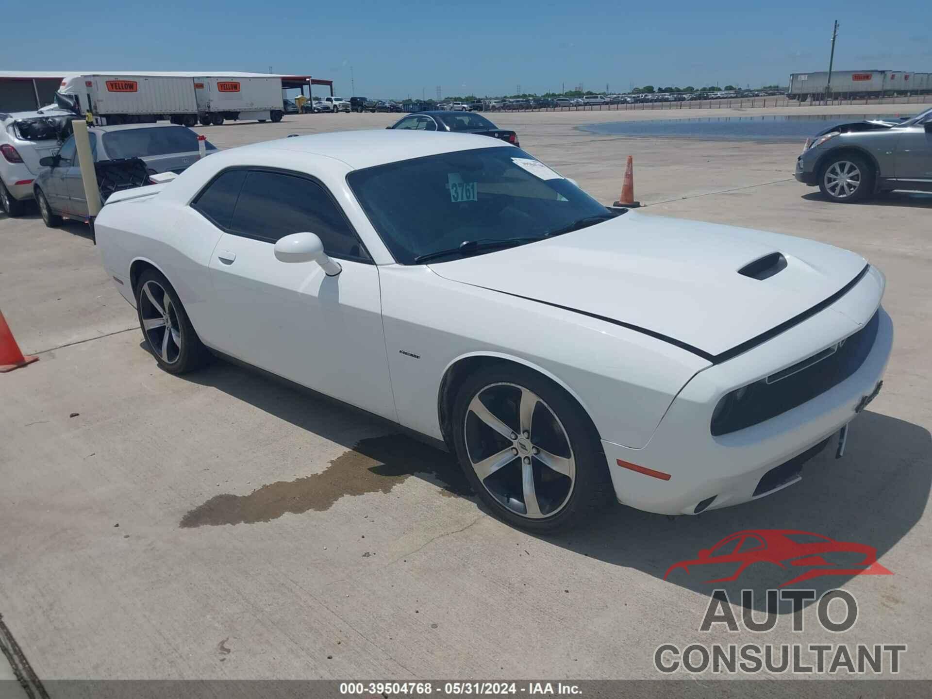 DODGE CHALLENGER 2019 - 2C3CDZBT6KH512183