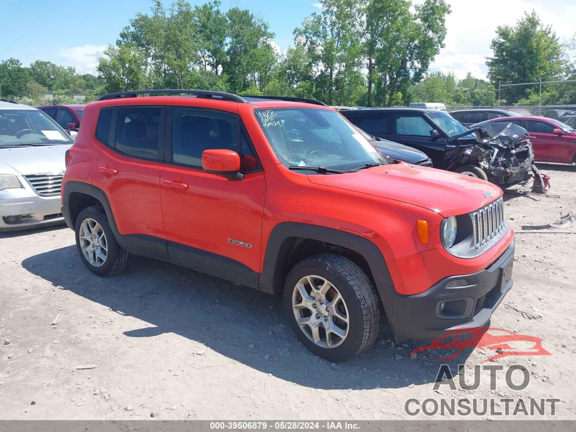 JEEP RENEGADE 2016 - ZACCJBBT6GPD16102