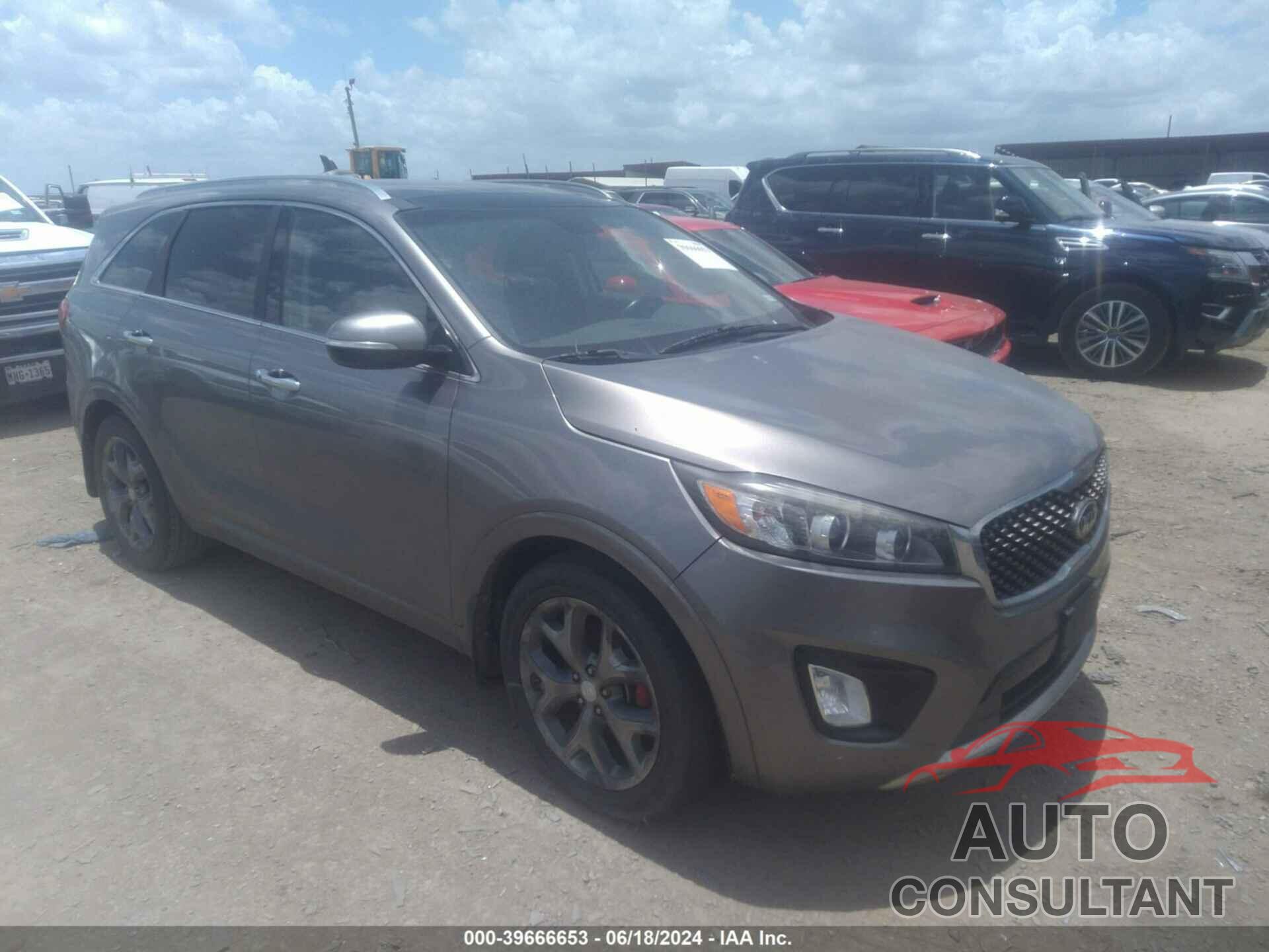 KIA SORENTO 2016 - 5XYPK4A50GG164881