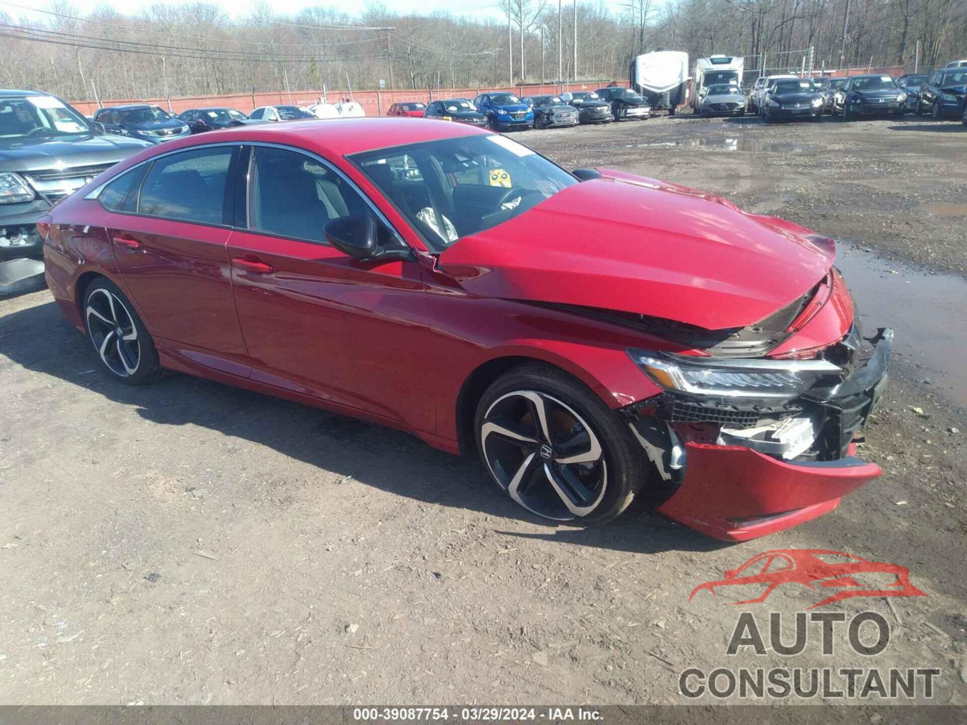 HONDA ACCORD 2021 - 1HGCV1F34MA101372