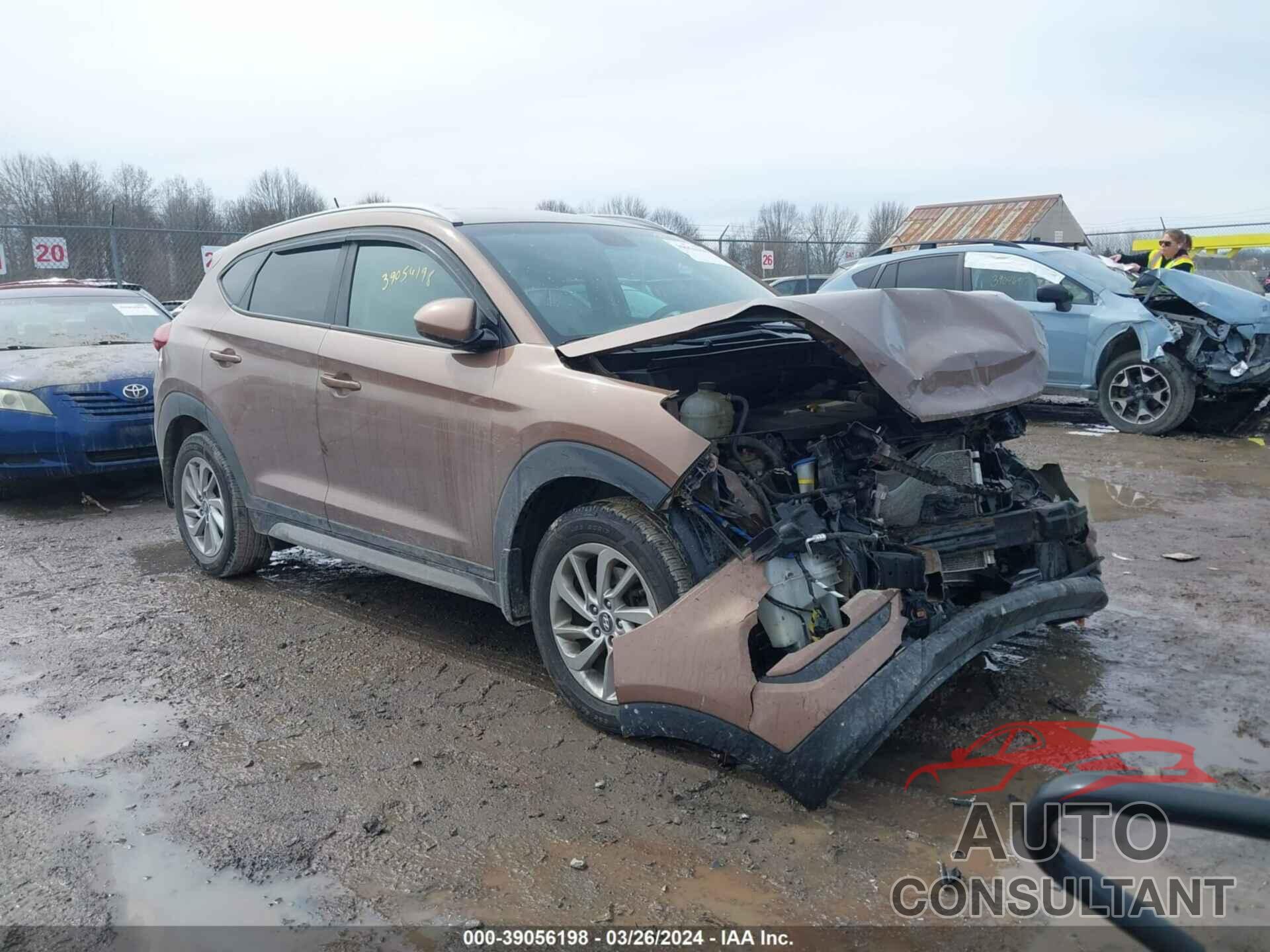 HYUNDAI TUCSON 2017 - KM8J3CA45HU256696