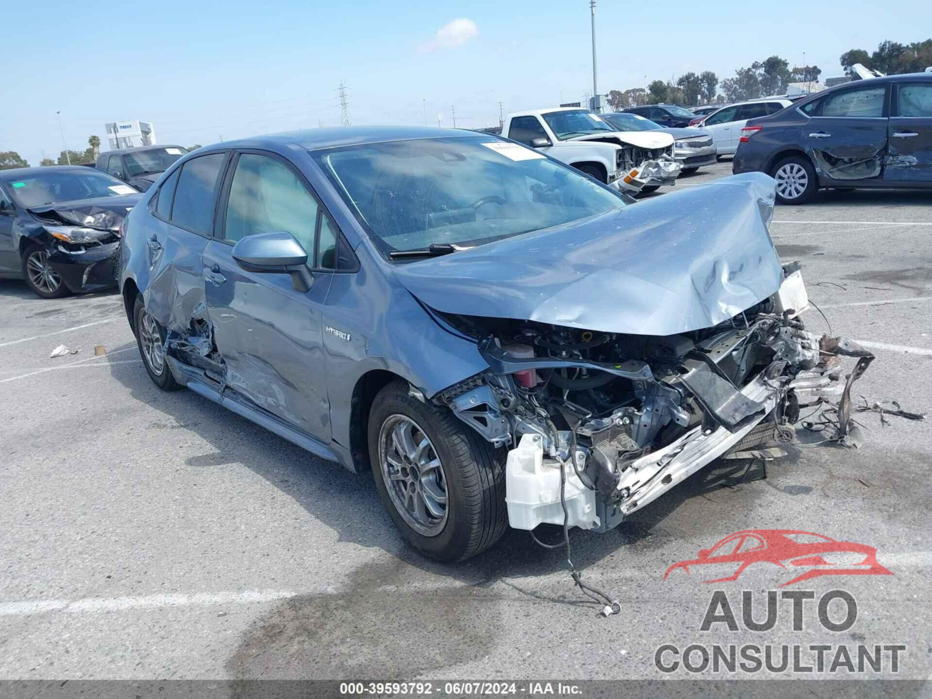 TOYOTA COROLLA 2021 - JTDEAMDE3MJ016712
