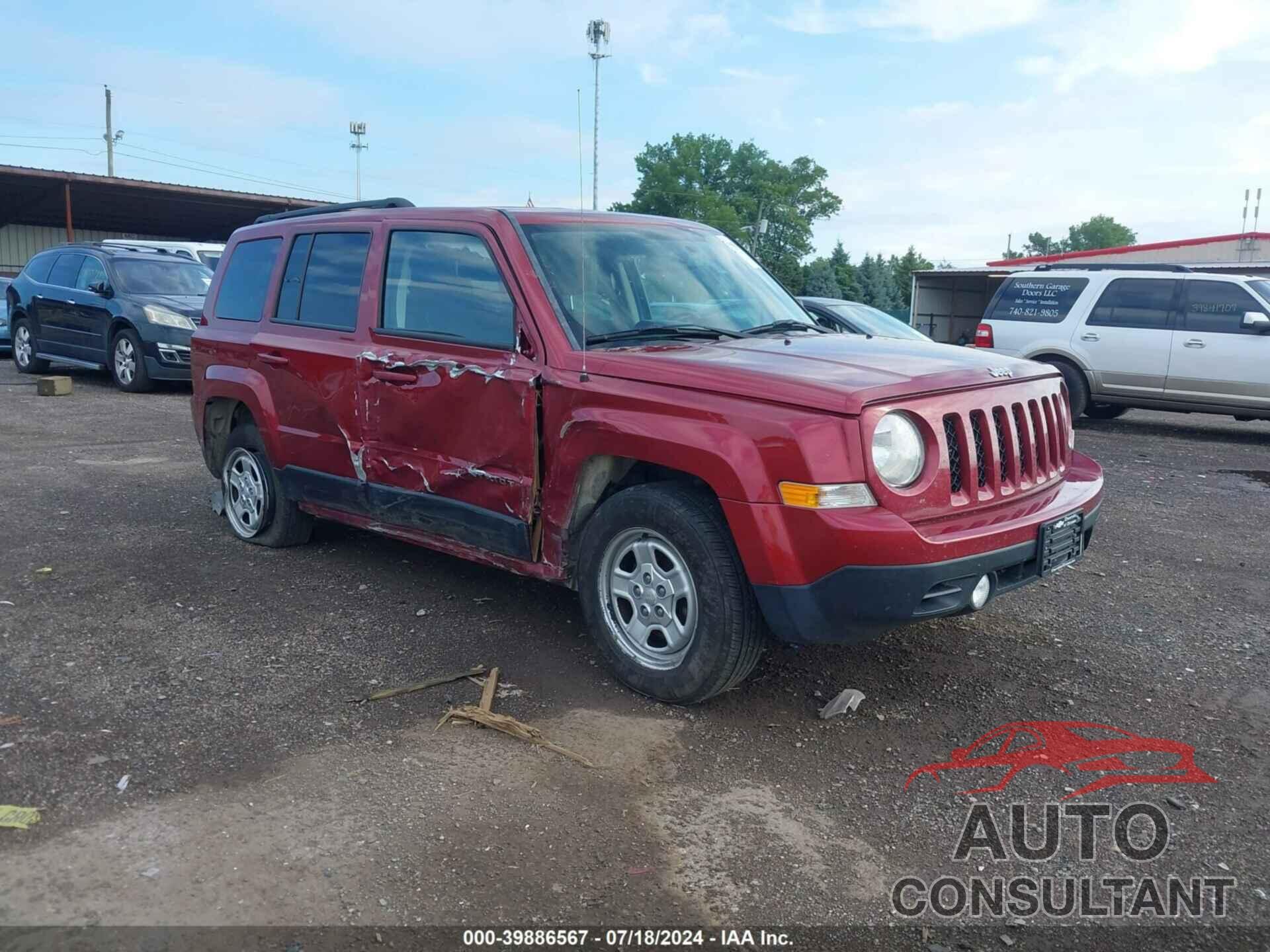 JEEP PATRIOT 2016 - 1C4NJPBA4GD560026