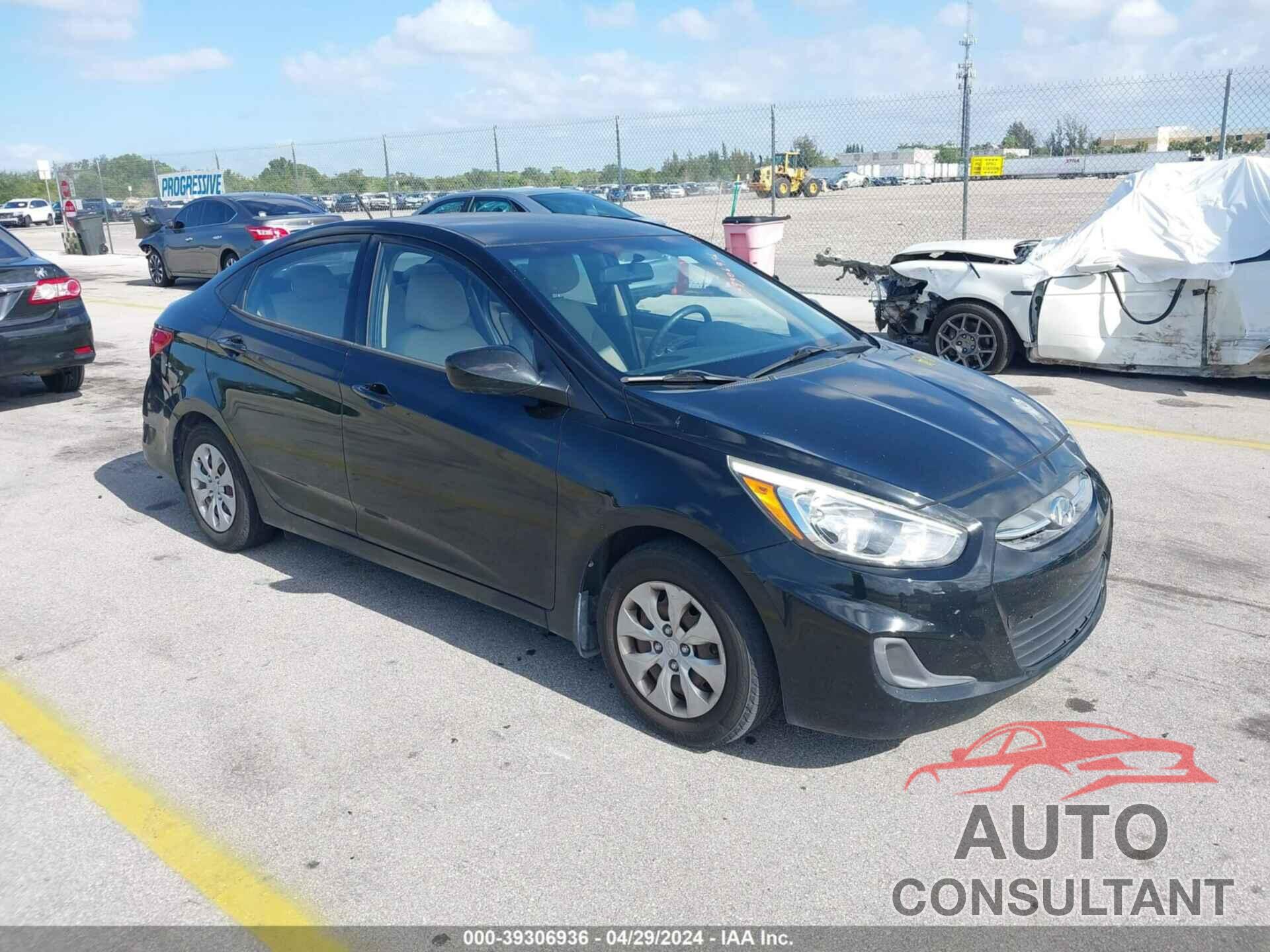 HYUNDAI ACCENT 2016 - KMHCT4AE5GU062756