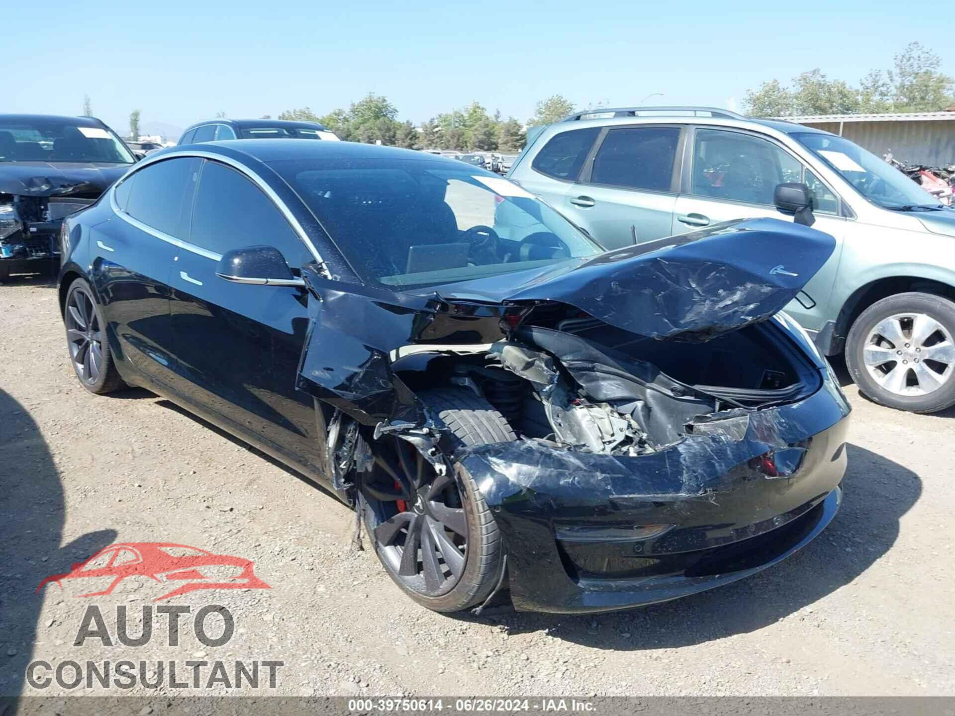 TESLA MODEL 3 2020 - 5YJ3E1ECXLF796155