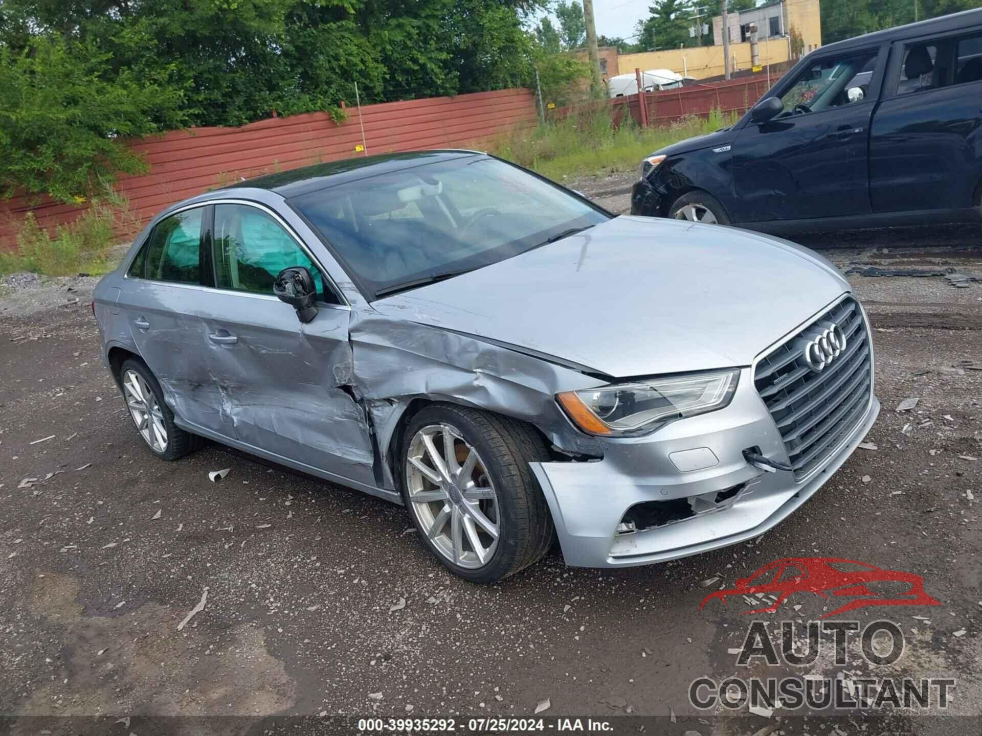 AUDI A3 2016 - WAUE8GFF1G1034260