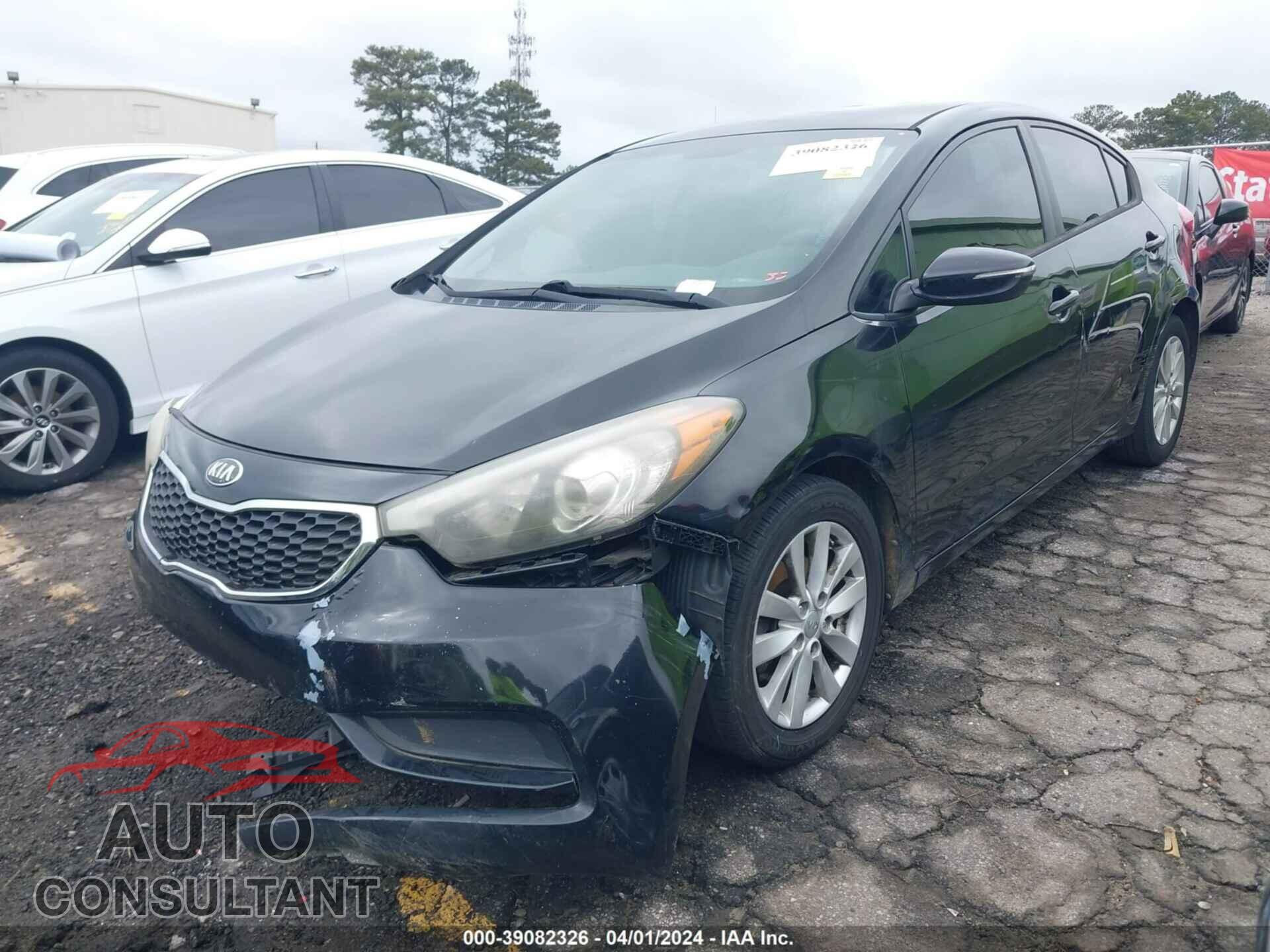 KIA FORTE 2014 - KNAFX4A69E5136215