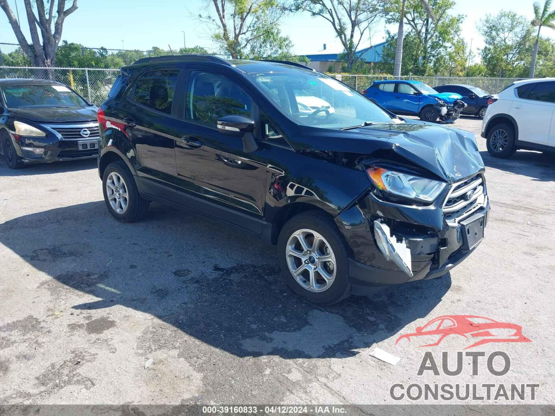 FORD ECOSPORT 2020 - MAJ6S3GLXLC355269