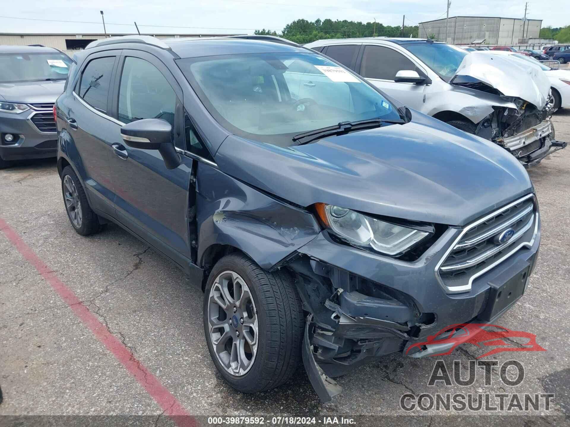 FORD ECOSPORT 2018 - MAJ3P1VE8JC233777