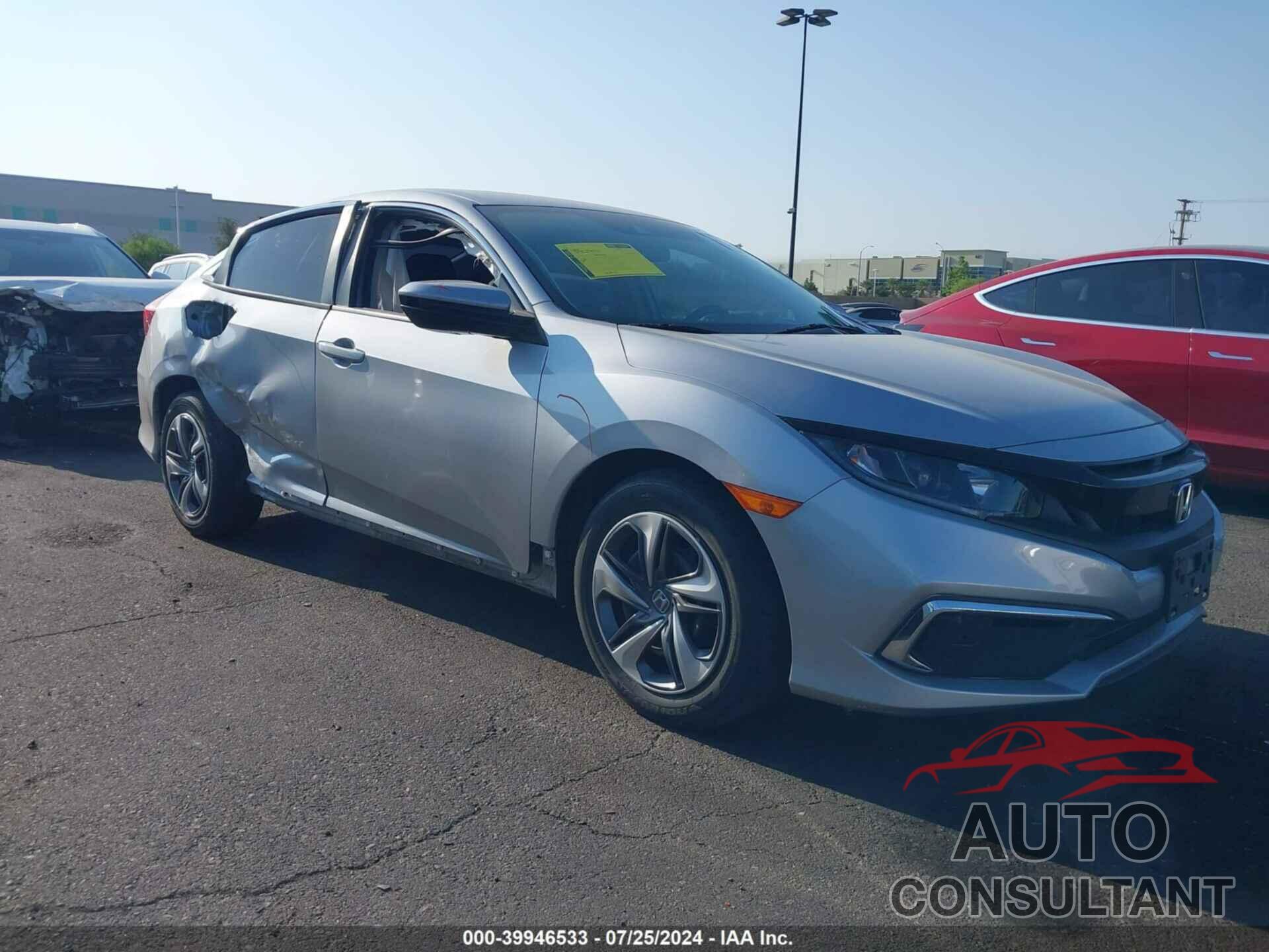 HONDA CIVIC 2019 - 2HGFC2F60KH547407