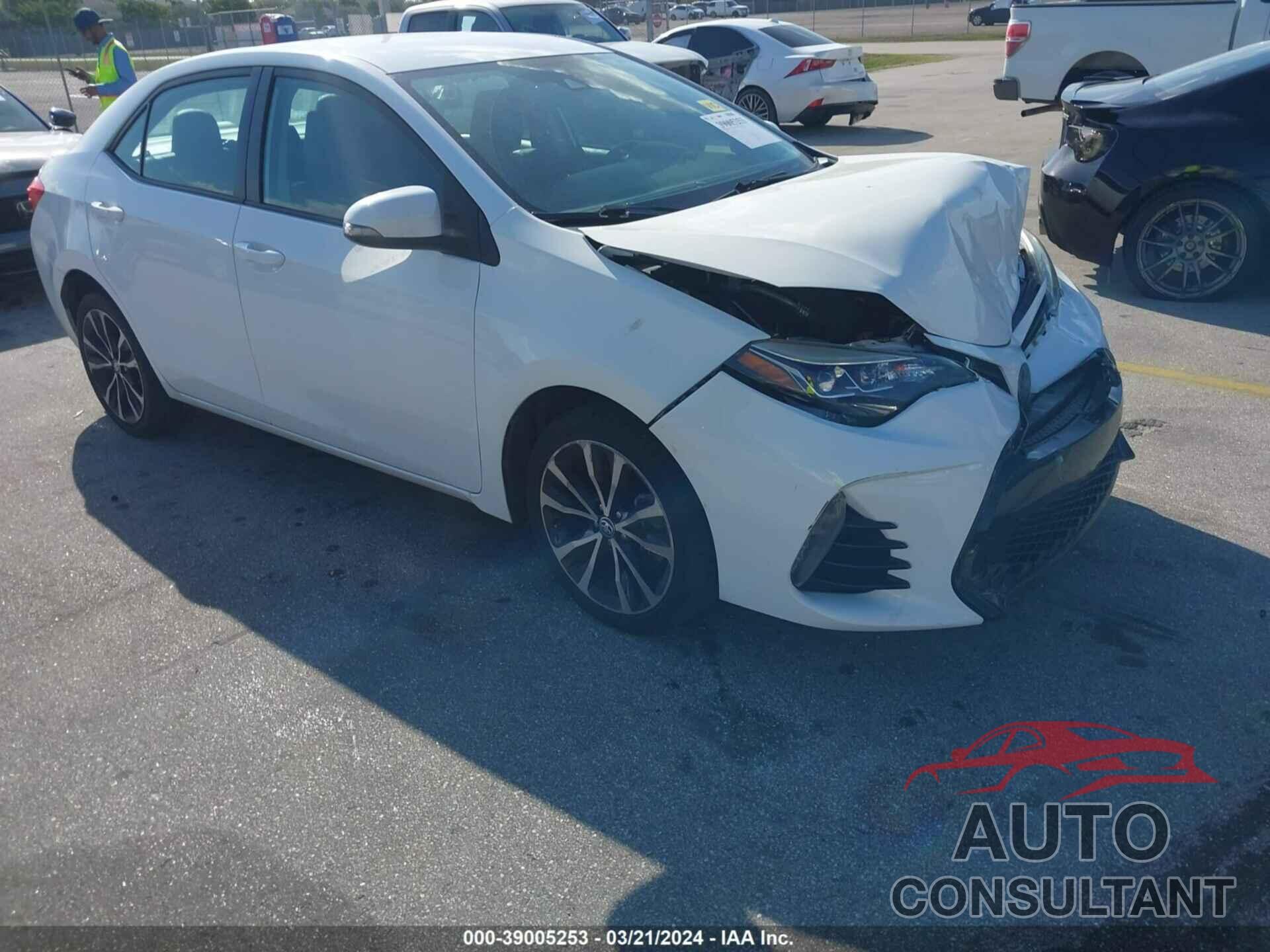 TOYOTA COROLLA 2017 - 5YFBURHE3HP649150