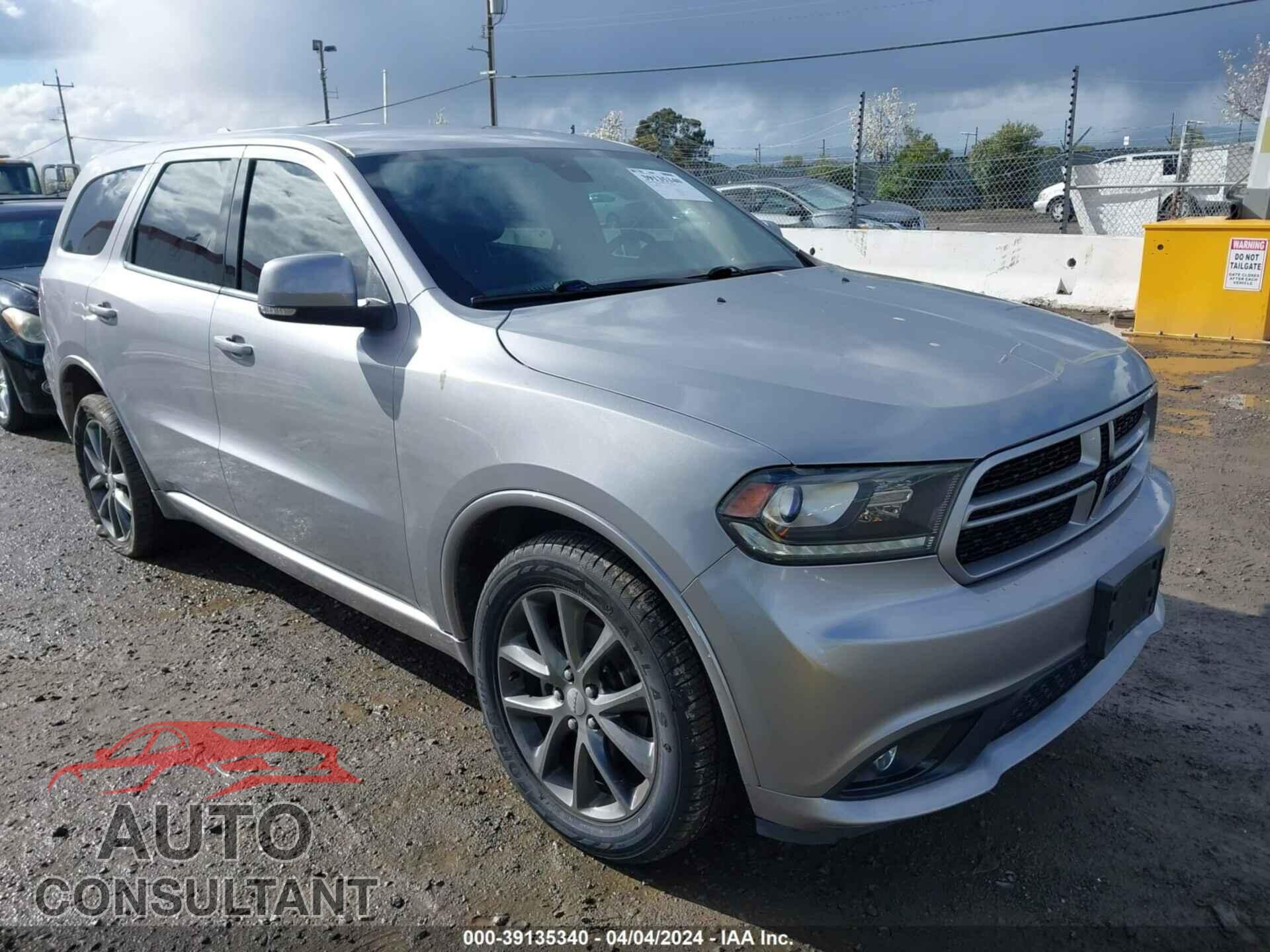 DODGE DURANGO 2017 - 1C4RDJDG0HC827967